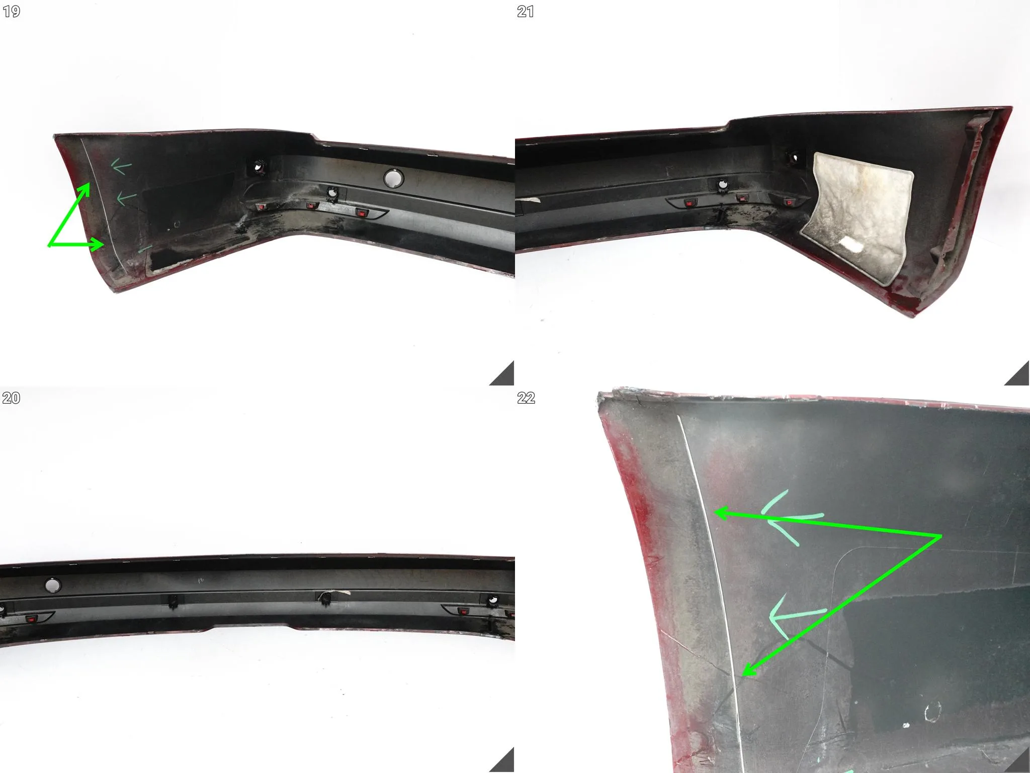 VW CADDY III 3 LIFT 15-20 MAXI LONG ZDERZAK BUMPER + ODBLASKI TYŁ (6xPDC) VW CADDY III 3 LIFT 15-20 MAXI LONG ZDERZAK BUMPER + ODBLASKI TYŁ (6xPDC) - obrazek 14