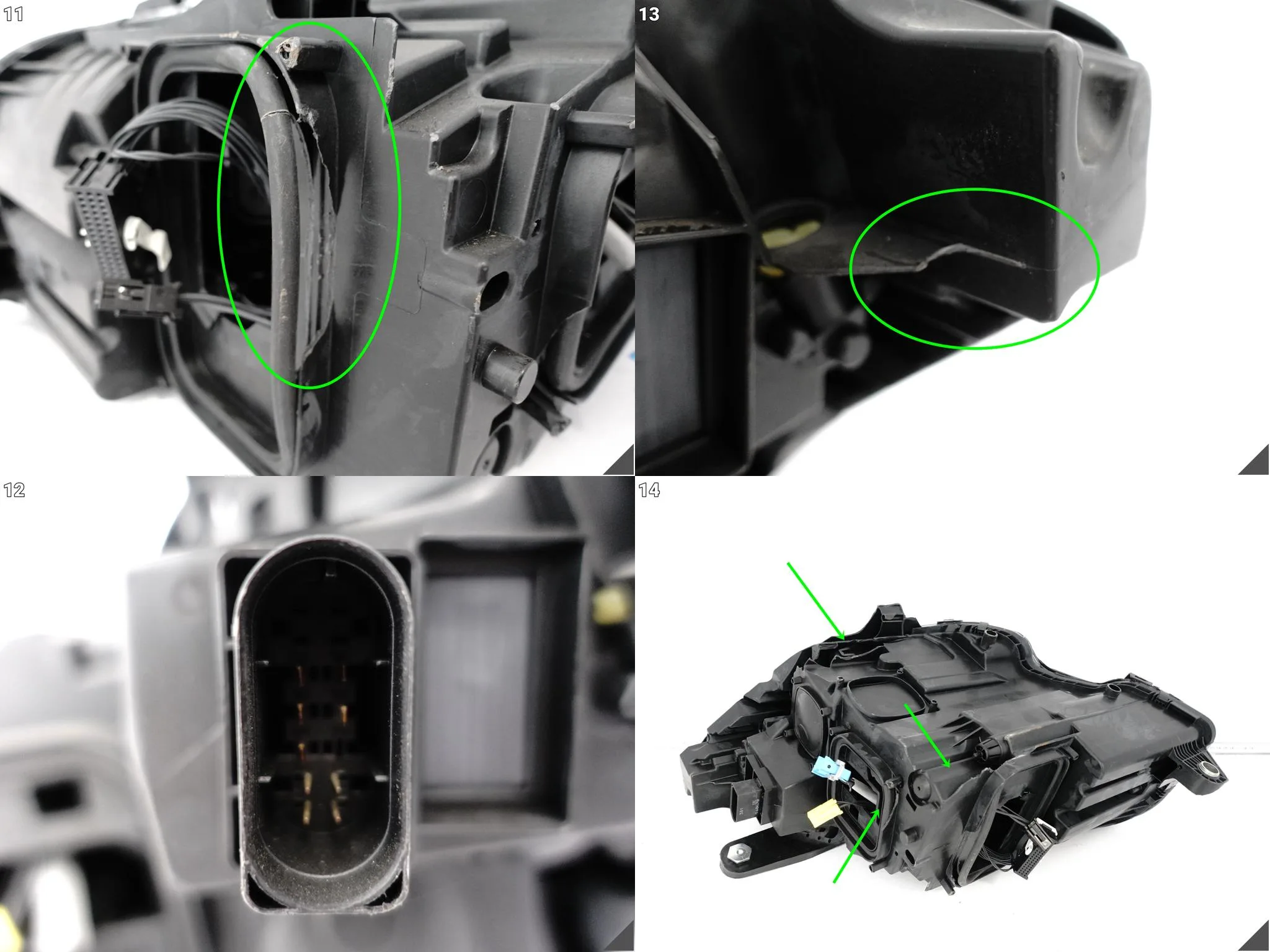 MERCEDES CLS C218 X218 W218 10-14 LAMPA FULL LED HIGH PERFORMANCE PRAWA UK MERCEDES CLS C218 X218 W218 10-14 LAMPA FULL LED HIGH PERFORMANCE PRAWA UK - obrazek 12