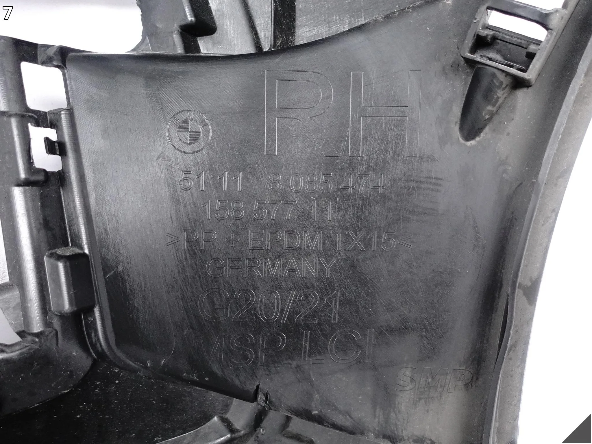 BMW 3 G20 G21 ALPINA B3 LCI LIFT M-PAKIET 22- ZDERZAK ŚLIZG PRAWY PRZÓD BMW 3 G20 G21 ALPINA B3 LCI LIFT M-PAKIET 22- ZDERZAK ŚLIZG PRAWY PRZÓD - obrazek 8