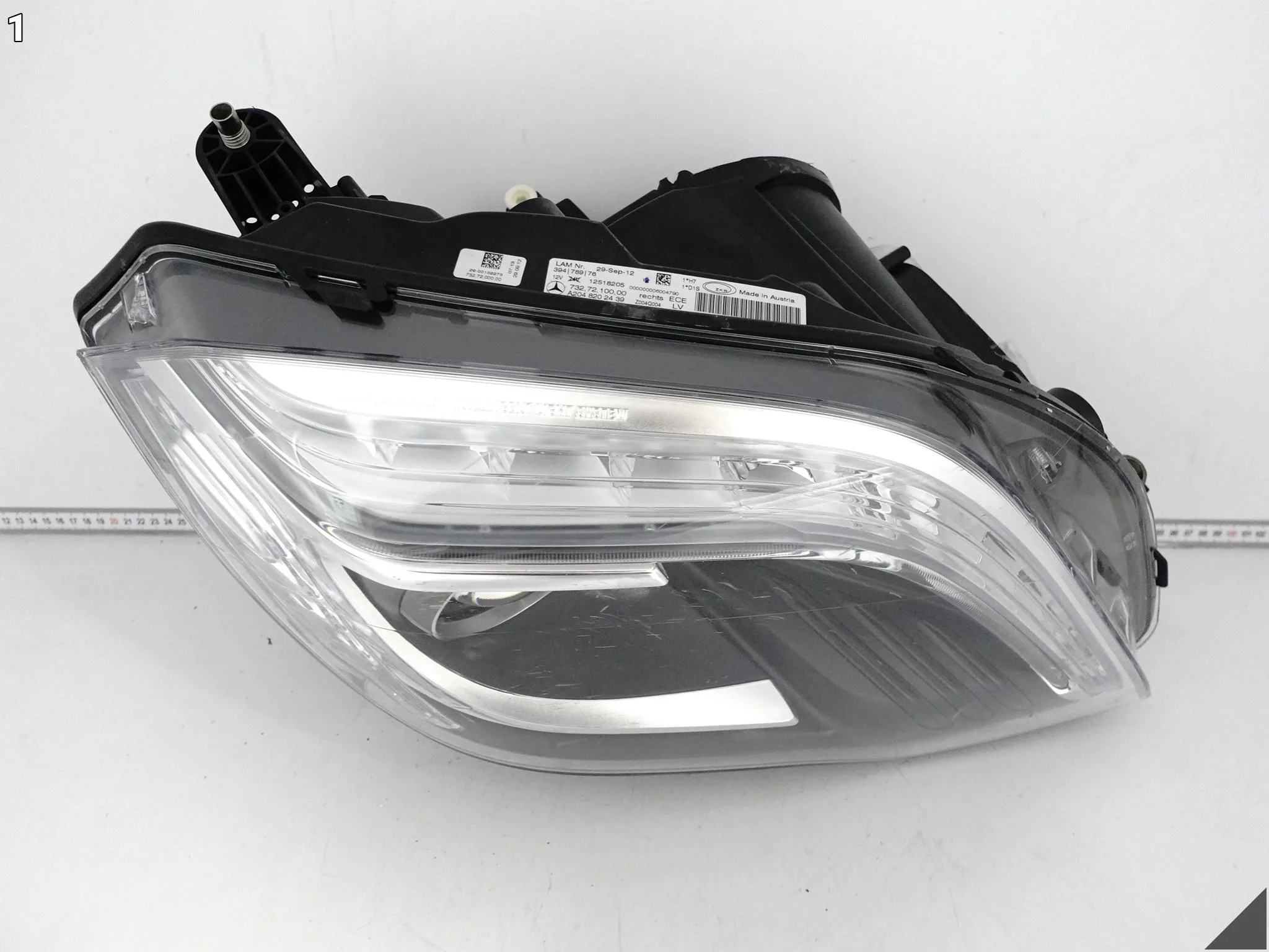 MERCEDES GLK X204 12-15 LIFT MOPF ILS XENON + LED LAMPA PRAWA PRZÓD EUROPA MERCEDES GLK X204 12-15 LIFT MOPF ILS XENON + LED LAMPA PRAWA PRZÓD EUROPA - obrazek 2
