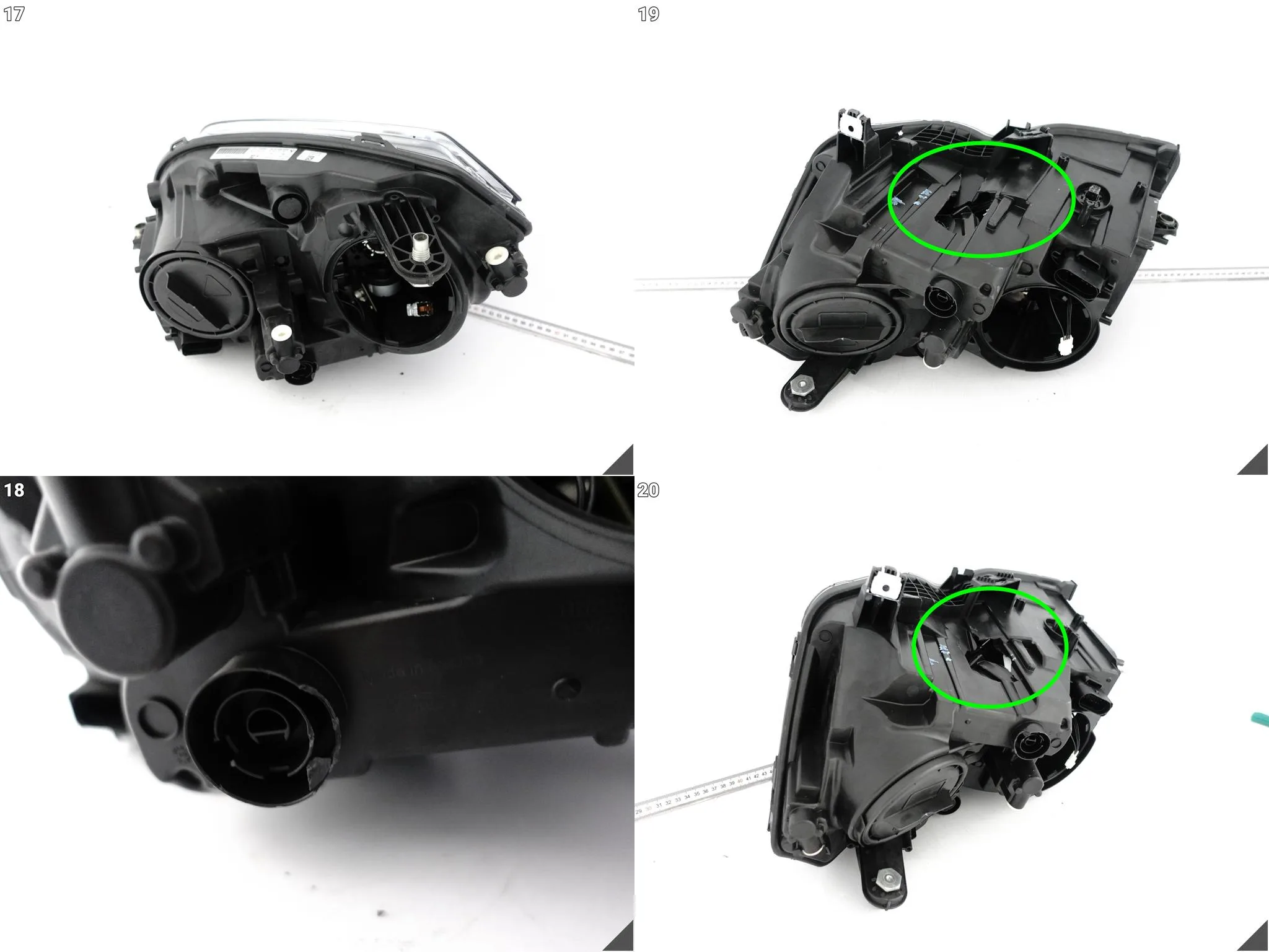 MERCEDES GLK X204 12-15 LIFT MOPF ILS XENON + LED LAMPA PRAWA PRZÓD EUROPA MERCEDES GLK X204 12-15 LIFT MOPF ILS XENON + LED LAMPA PRAWA PRZÓD EUROPA - obrazek 12