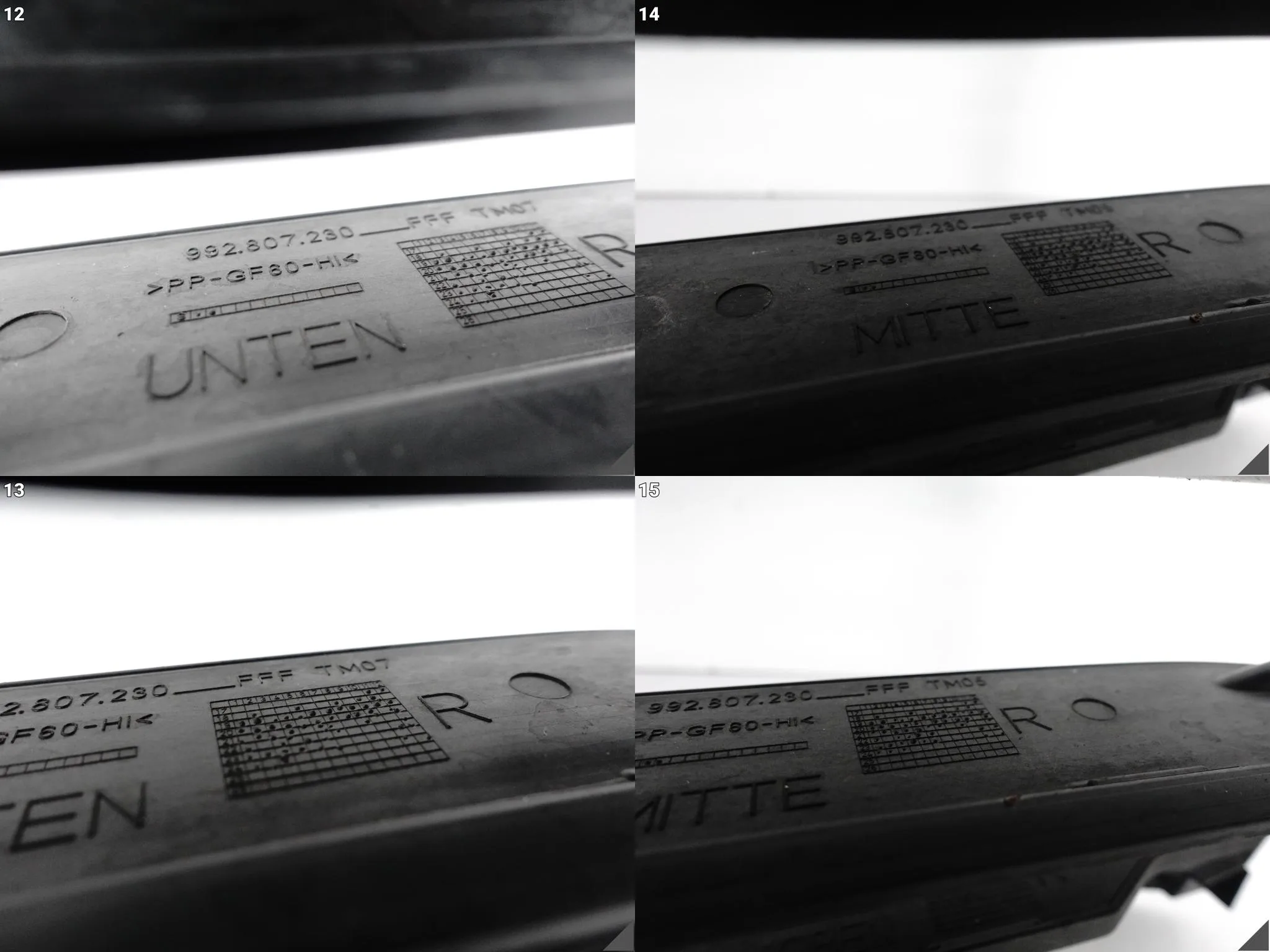 PORSCHE 911 992 20- KRATKA ŻALUZJA KIEROWNICA POWIETRZA WLOT PRAWA PRZÓD PORSCHE 911 992 20- KRATKA ŻALUZJA KIEROWNICA POWIETRZA WLOT PRAWA PRZÓD - obrazek 13