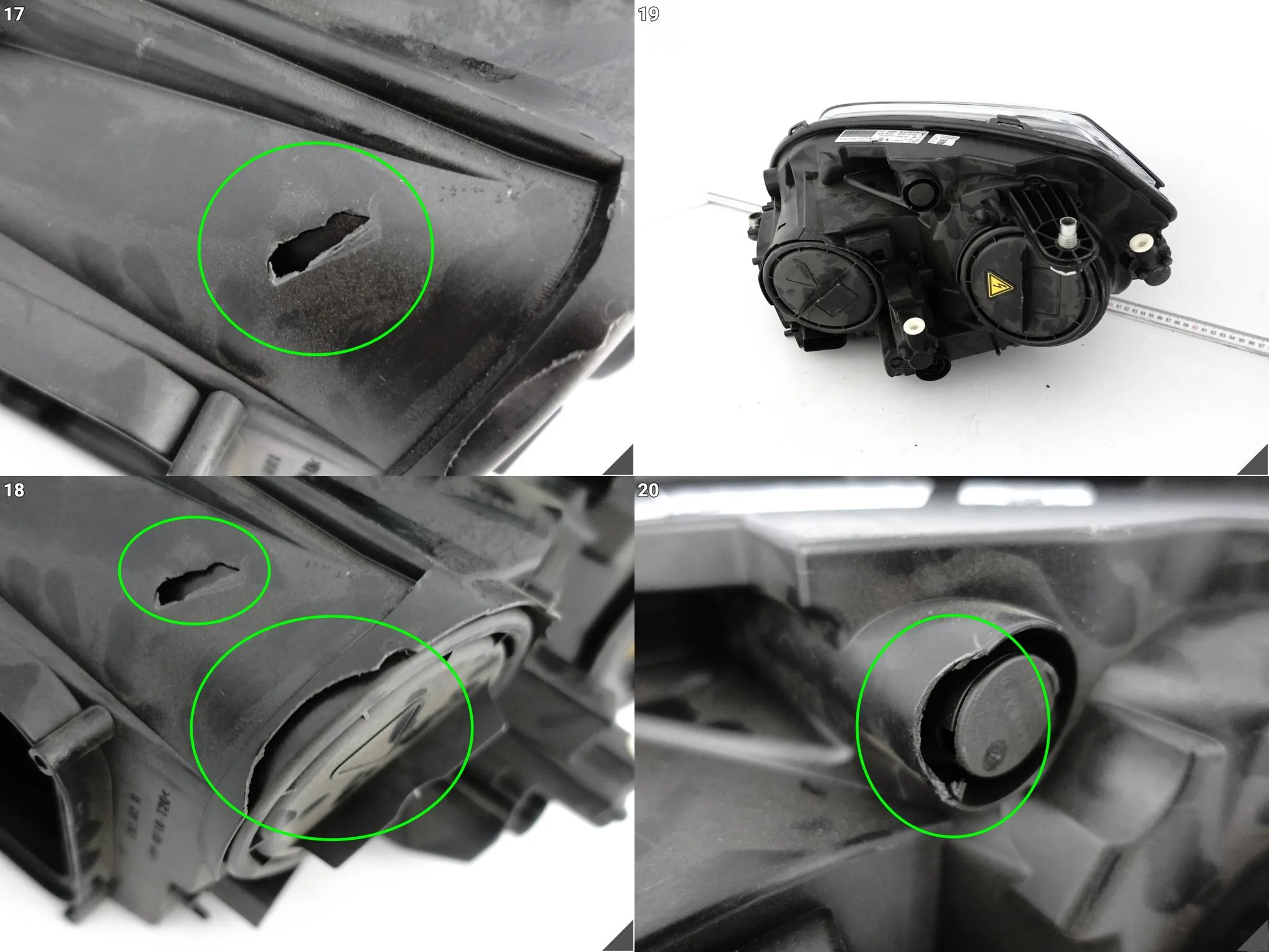 MERCEDES GLK X204 12-15 LIFT MOPF ILS XENON + LED LAMPA PRAWA PRZÓD EUROPA MERCEDES GLK X204 12-15 LIFT MOPF ILS XENON + LED LAMPA PRAWA PRZÓD EUROPA - obrazek 12