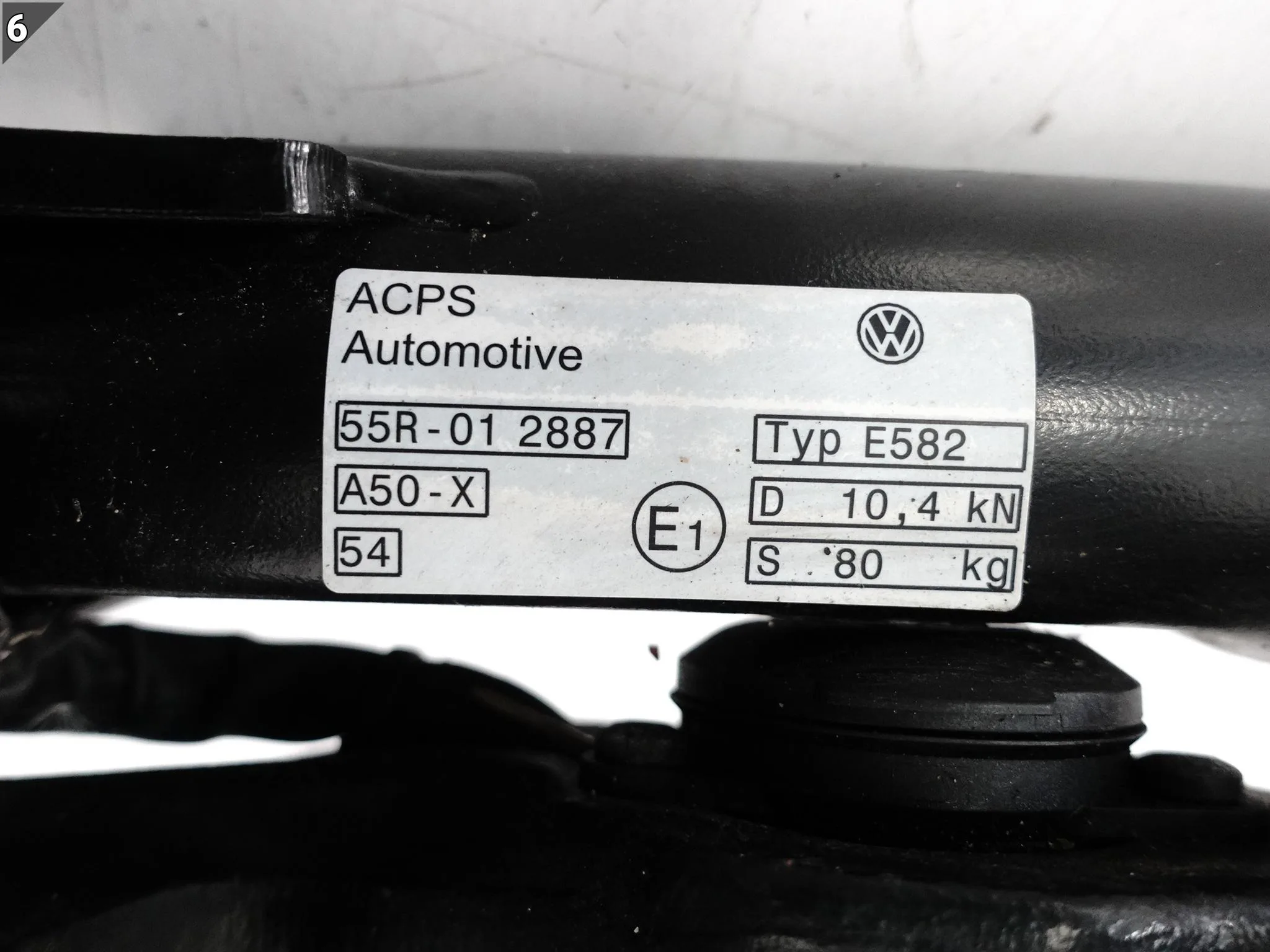 VW GOLF 8 VIII 5H9 VARIANT KOMBI 19- HAK HOLOWNICZY ELEKTRYCZNY BELKA TYŁ VW GOLF 8 VIII 5H9 VARIANT KOMBI 19- HAK HOLOWNICZY ELEKTRYCZNY BELKA TYŁ - obrazek 7