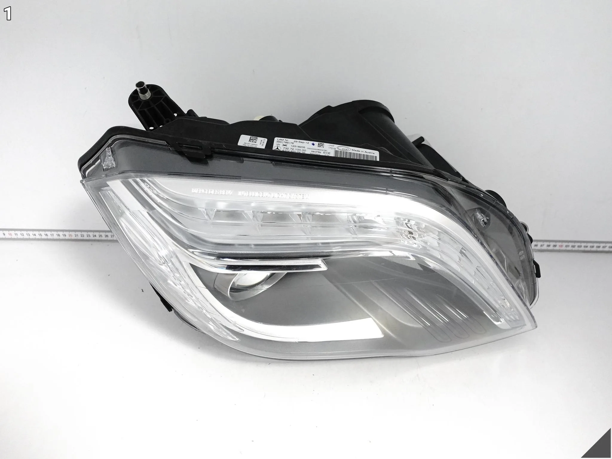 MERCEDES GLK X204 12-15 LIFT MOPF ILS XENON + LED LAMPA PRAWA PRZÓD EUROPA MERCEDES GLK X204 12-15 LIFT MOPF ILS XENON + LED LAMPA PRAWA PRZÓD EUROPA - obrazek 2