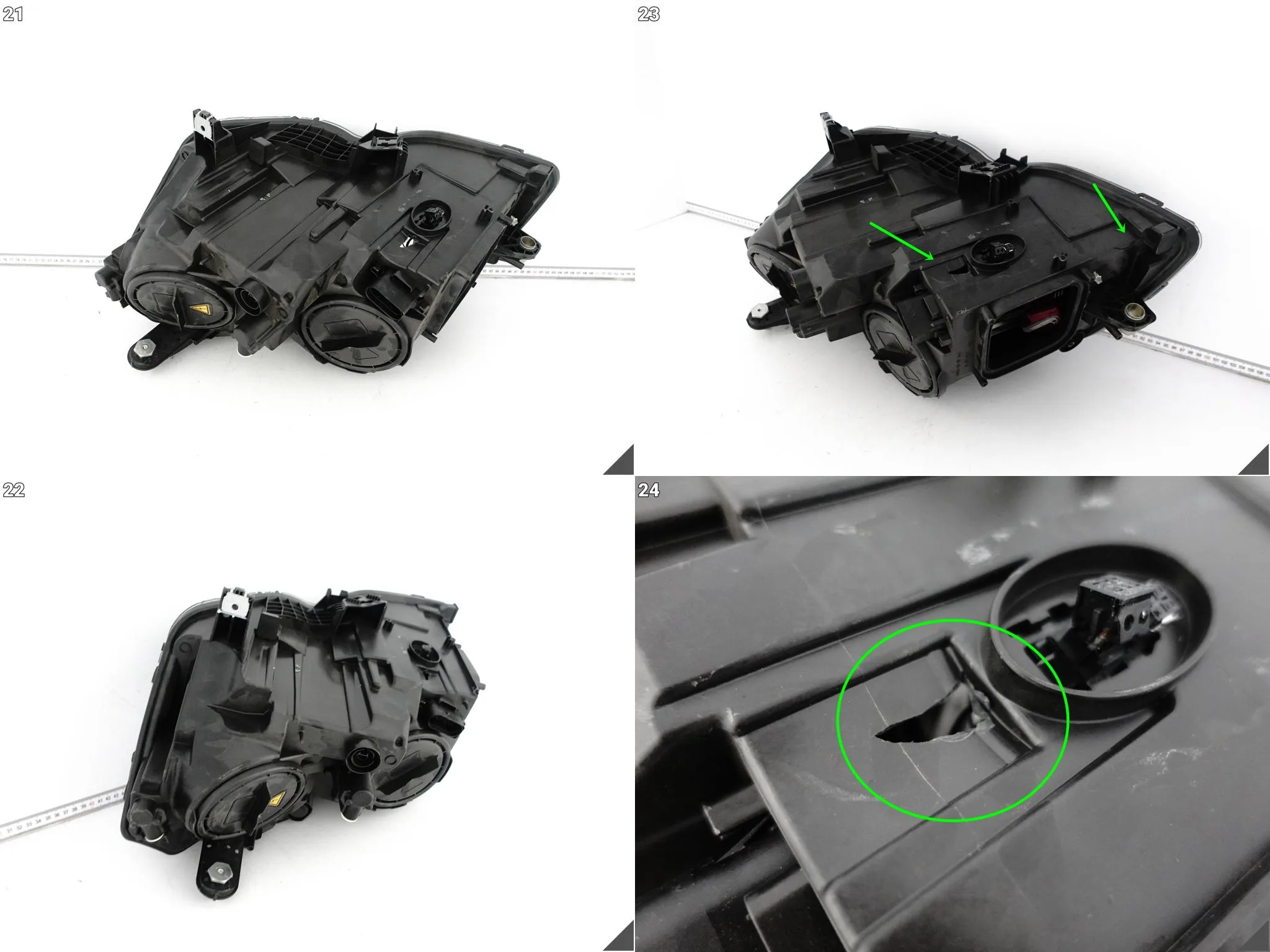 MERCEDES GLK X204 12-15 LIFT MOPF ILS XENON + LED LAMPA PRAWA PRZÓD EUROPA MERCEDES GLK X204 12-15 LIFT MOPF ILS XENON + LED LAMPA PRAWA PRZÓD EUROPA - obrazek 13