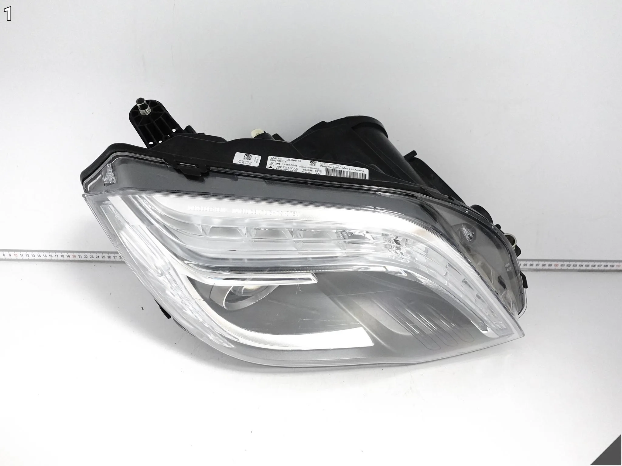 MERCEDES GLK X204 12-15 LIFT MOPF ILS XENON + LED LAMPA PRAWA PRZÓD EUROPA MERCEDES GLK X204 12-15 LIFT MOPF ILS XENON + LED LAMPA PRAWA PRZÓD EUROPA - obrazek 2
