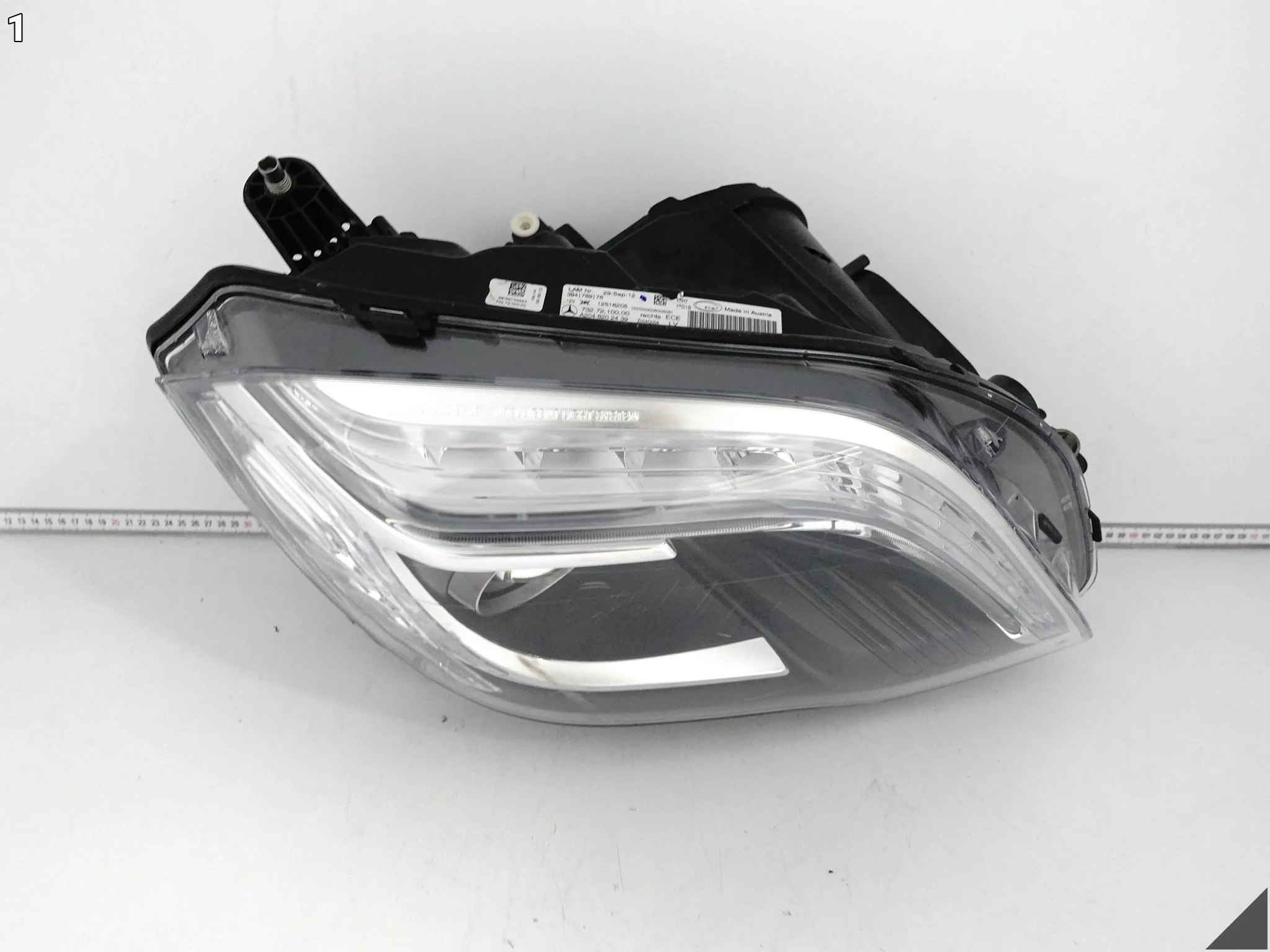 MERCEDES GLK X204 12-15 LIFT MOPF ILS XENON + LED LAMPA PRAWA PRZÓD EUROPA MERCEDES GLK X204 12-15 LIFT MOPF ILS XENON + LED LAMPA PRAWA PRZÓD EUROPA - obrazek 2