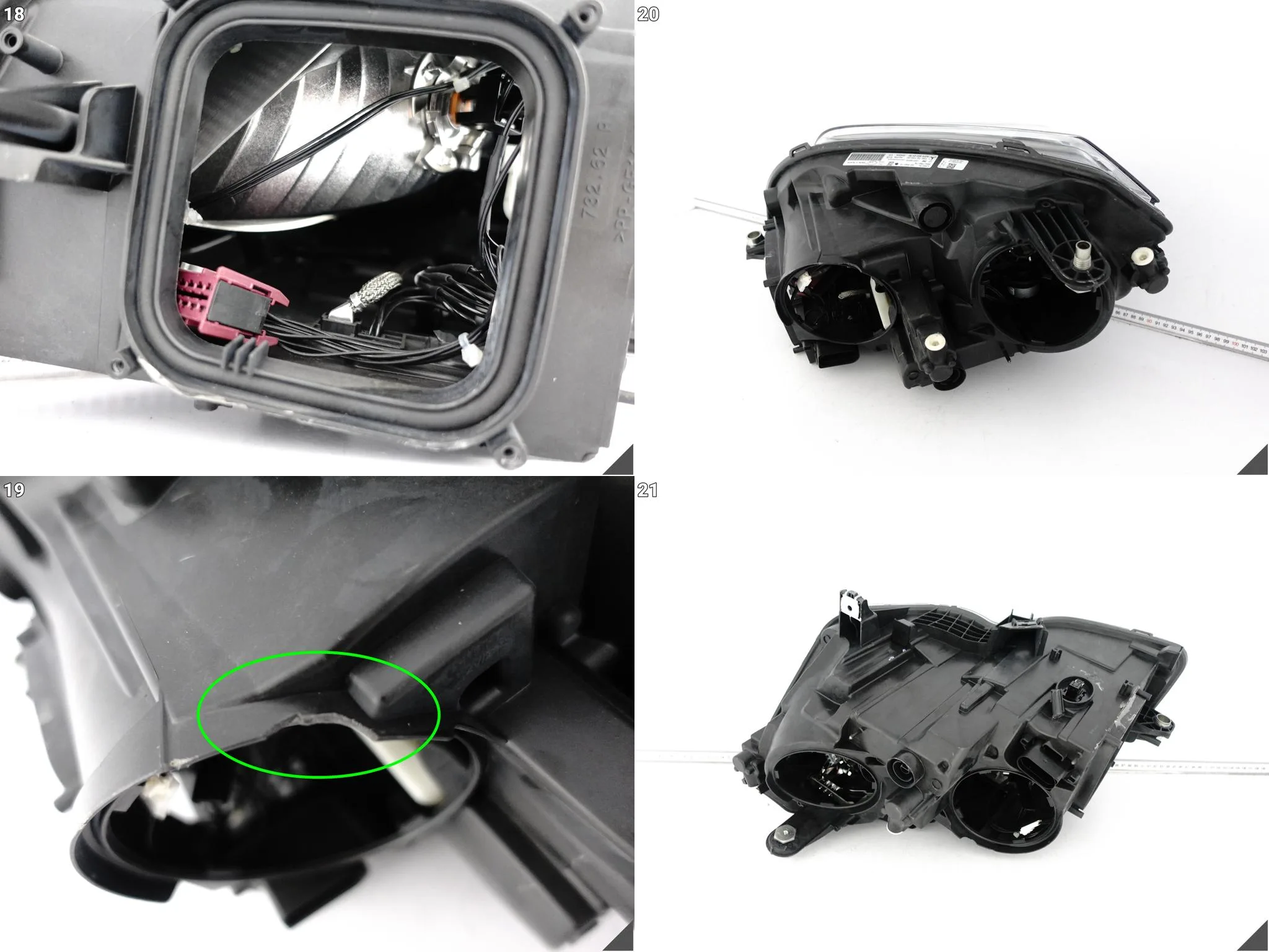 MERCEDES GLK X204 12-15 LIFT MOPF ILS XENON + LED LAMPA PRAWA PRZÓD EUROPA MERCEDES GLK X204 12-15 LIFT MOPF ILS XENON + LED LAMPA PRAWA PRZÓD EUROPA - obrazek 13