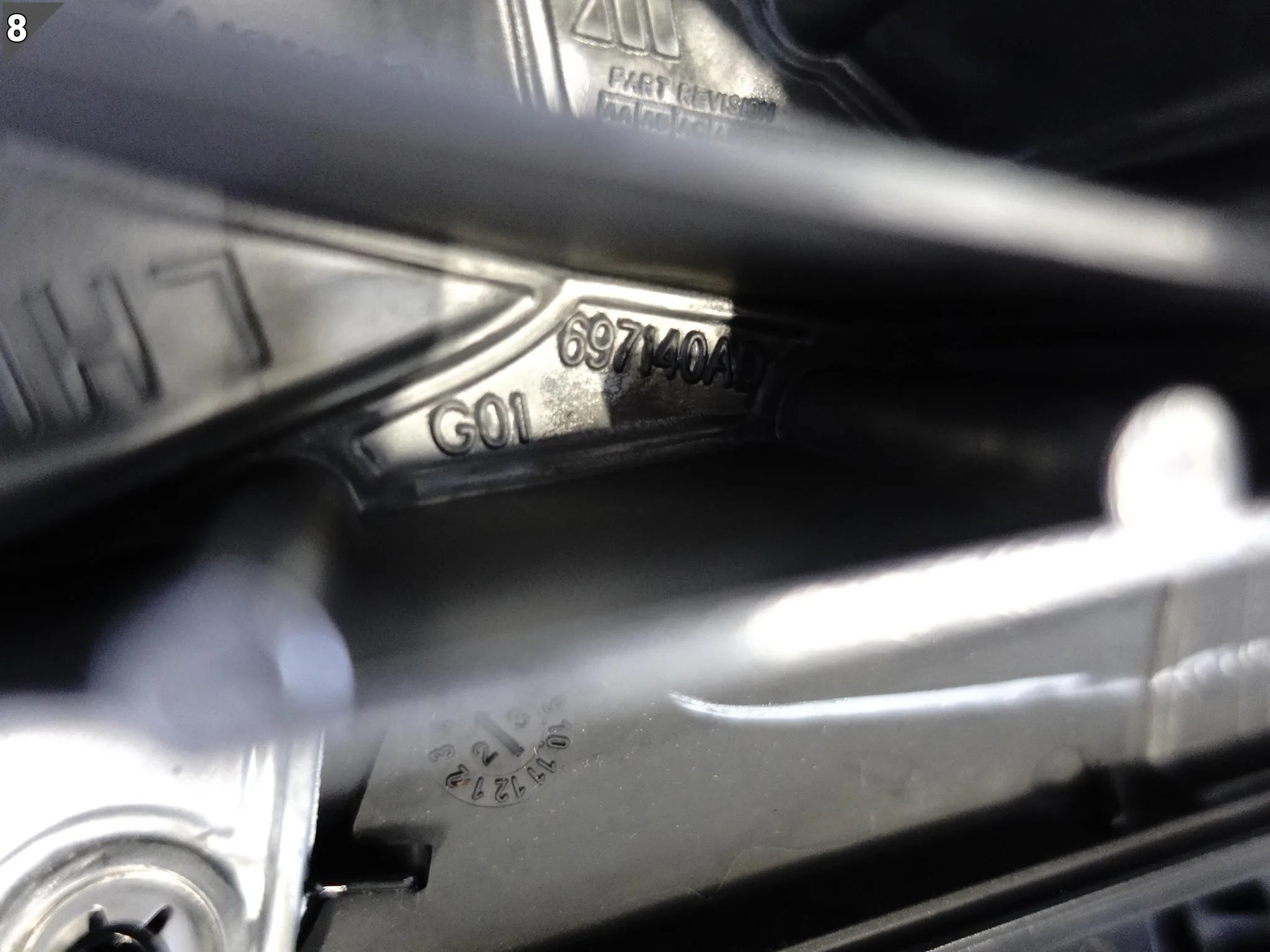 BMW X3M X3 M G01 F97 M-POWER 17-25 STELAŻ LUSTERKA ZEWNĘTRZNEGO PRAWY 9 PIN BMW X3M X3 M G01 F97 M-POWER 17-25 STELAŻ LUSTERKA ZEWNĘTRZNEGO PRAWY 9 PIN - obrazek 9