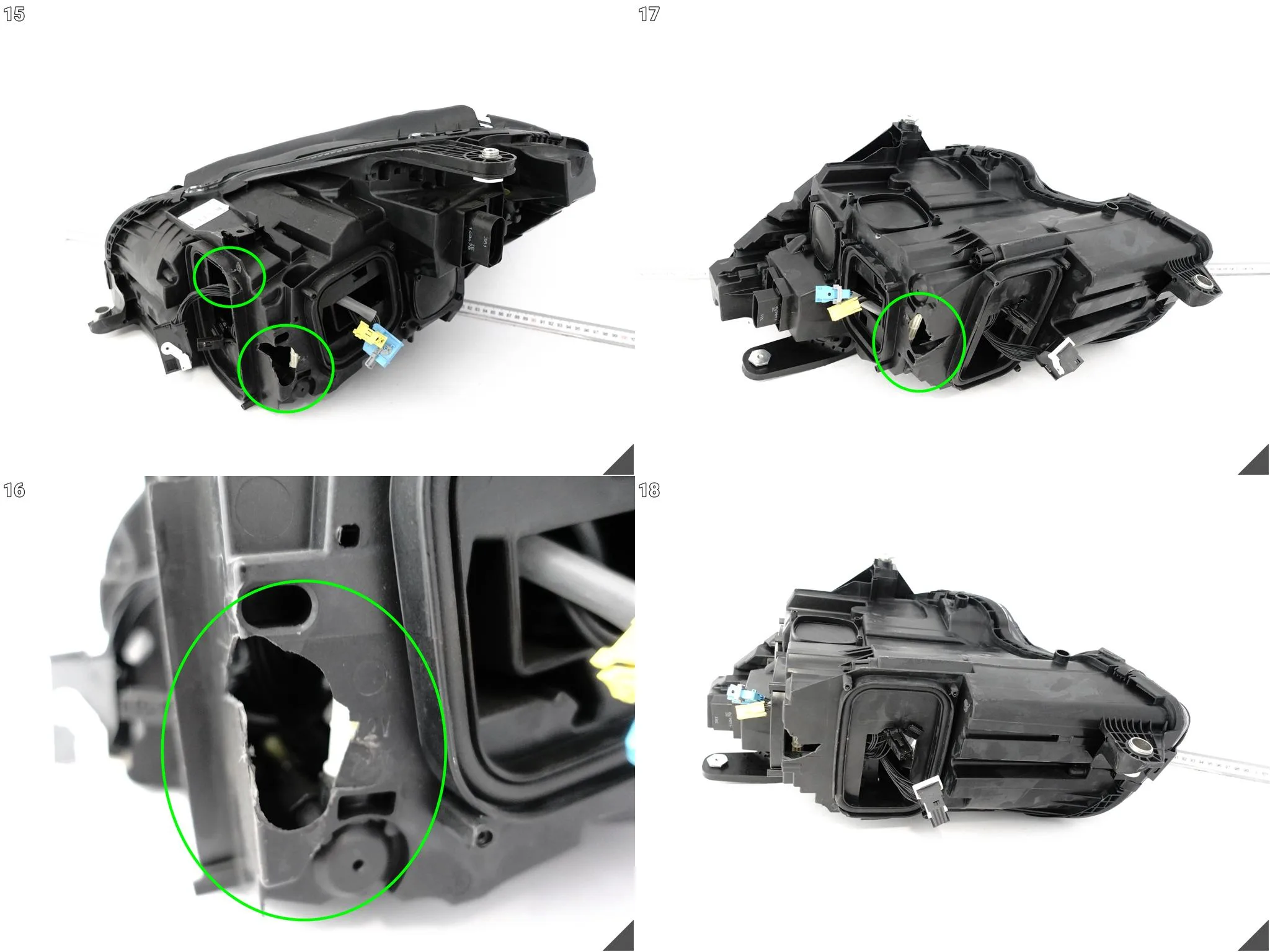 MERCEDES CLS C218 X218 W218 10-14 LAMPA FULL LED HIGH PERFORMANCE PRAWA UK MERCEDES CLS C218 X218 W218 10-14 LAMPA FULL LED HIGH PERFORMANCE PRAWA UK - obrazek 13