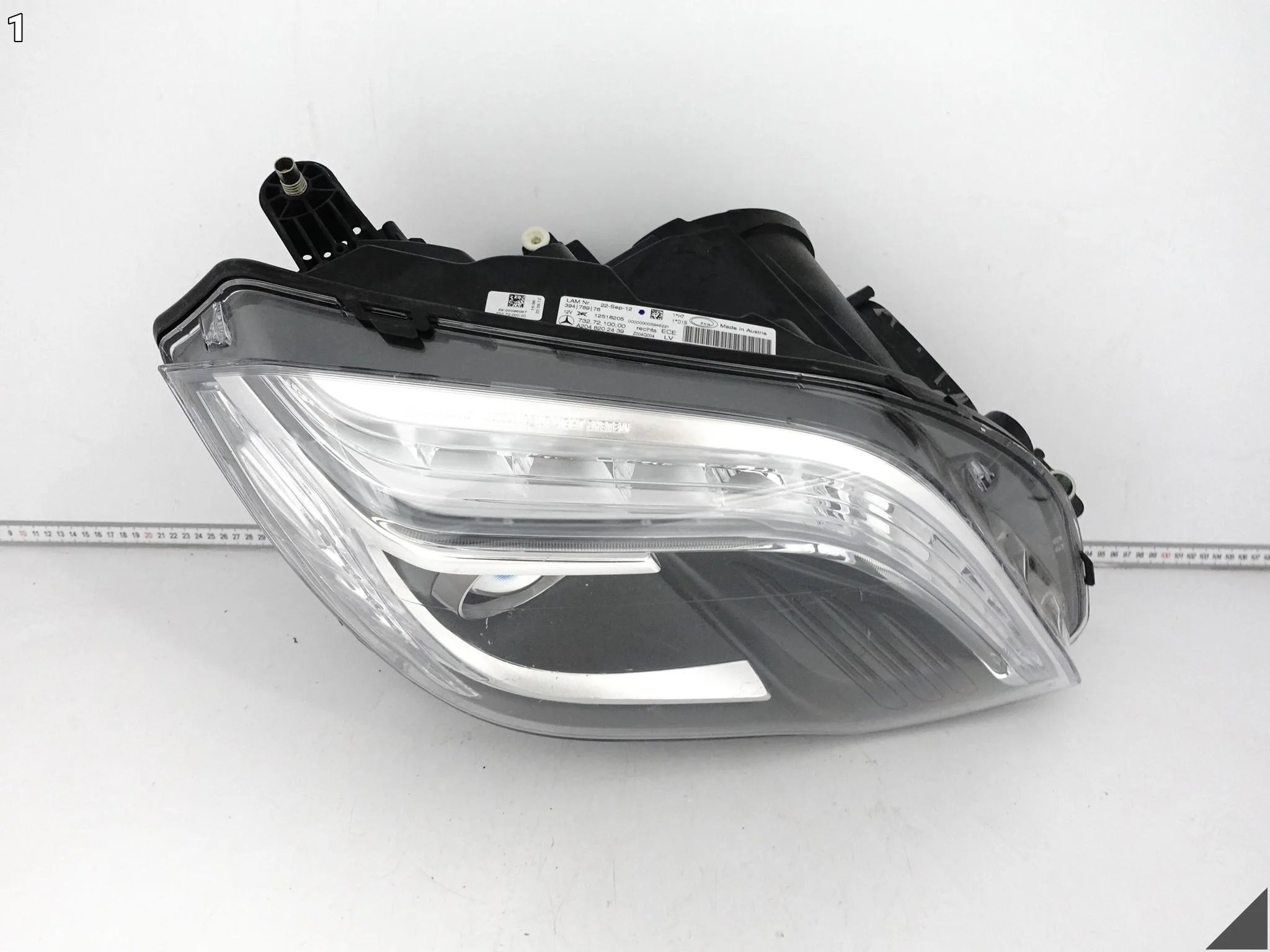 MERCEDES GLK X204 12-15 LIFT MOPF ILS XENON + LED LAMPA PRAWA PRZÓD EUROPA MERCEDES GLK X204 12-15 LIFT MOPF ILS XENON + LED LAMPA PRAWA PRZÓD EUROPA - obrazek 2