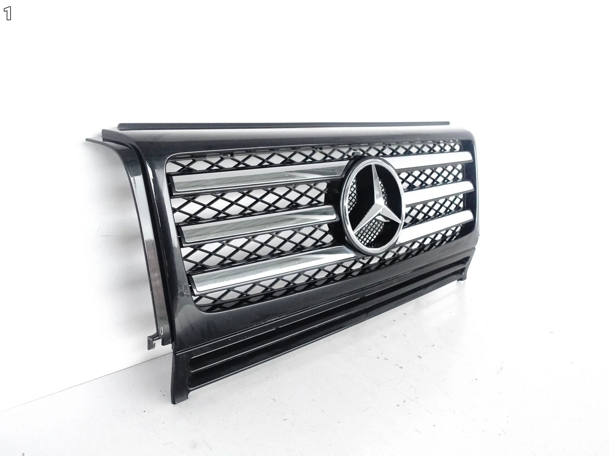 MERCEDES G-KLASA W463 AMG LIFT GRILL ATRAPA KRATKA LISTWA CHROM PRZÓD MERCEDES G-KLASA W463 AMG LIFT GRILL ATRAPA KRATKA LISTWA CHROM PRZÓD - obrazek 2