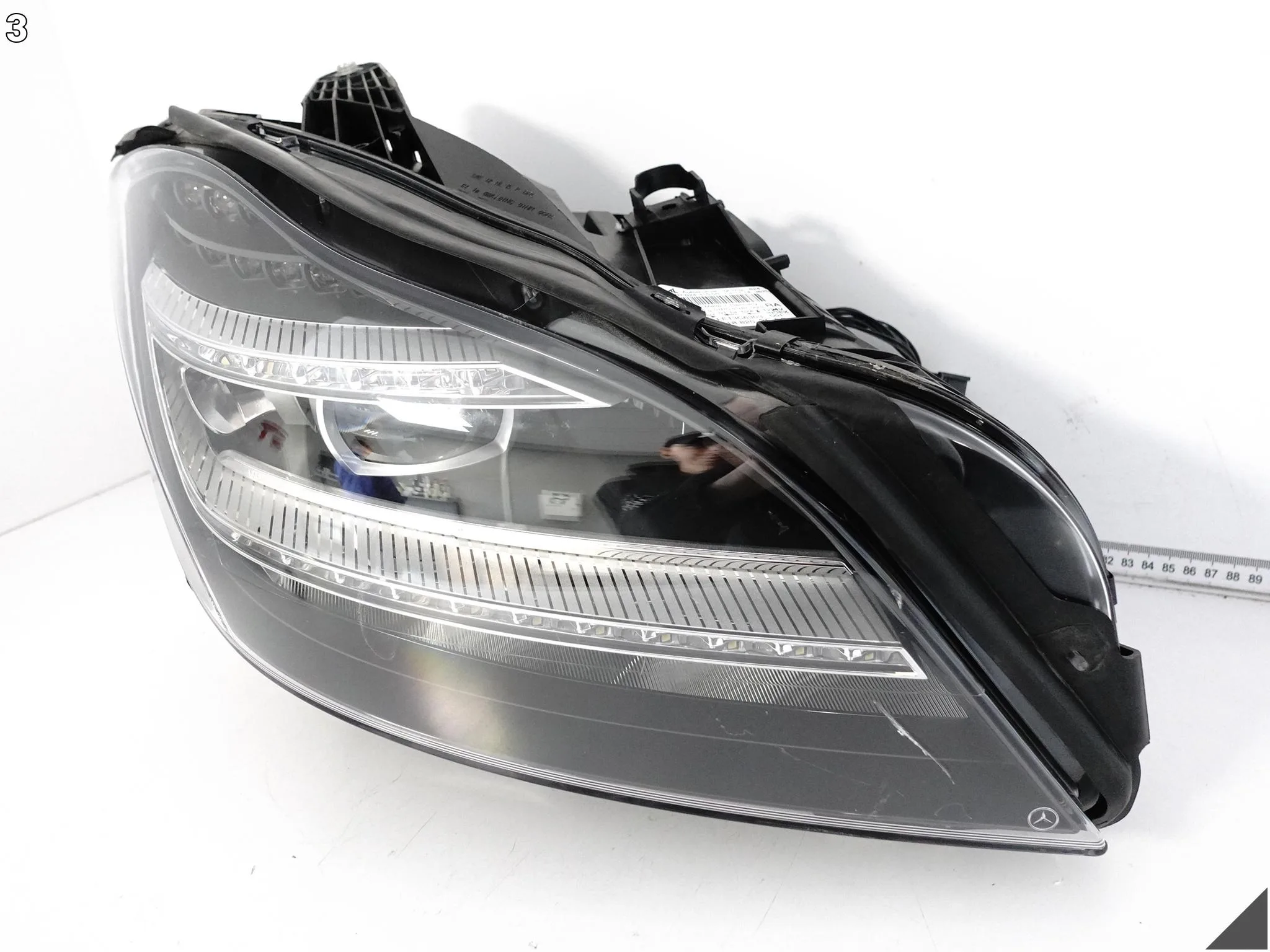 MERCEDES CLS C218 X218 W218 10-14 LAMPA FULL LED HIGH PERFORMANCE PRAWA UK MERCEDES CLS C218 X218 W218 10-14 LAMPA FULL LED HIGH PERFORMANCE PRAWA UK - obrazek 4