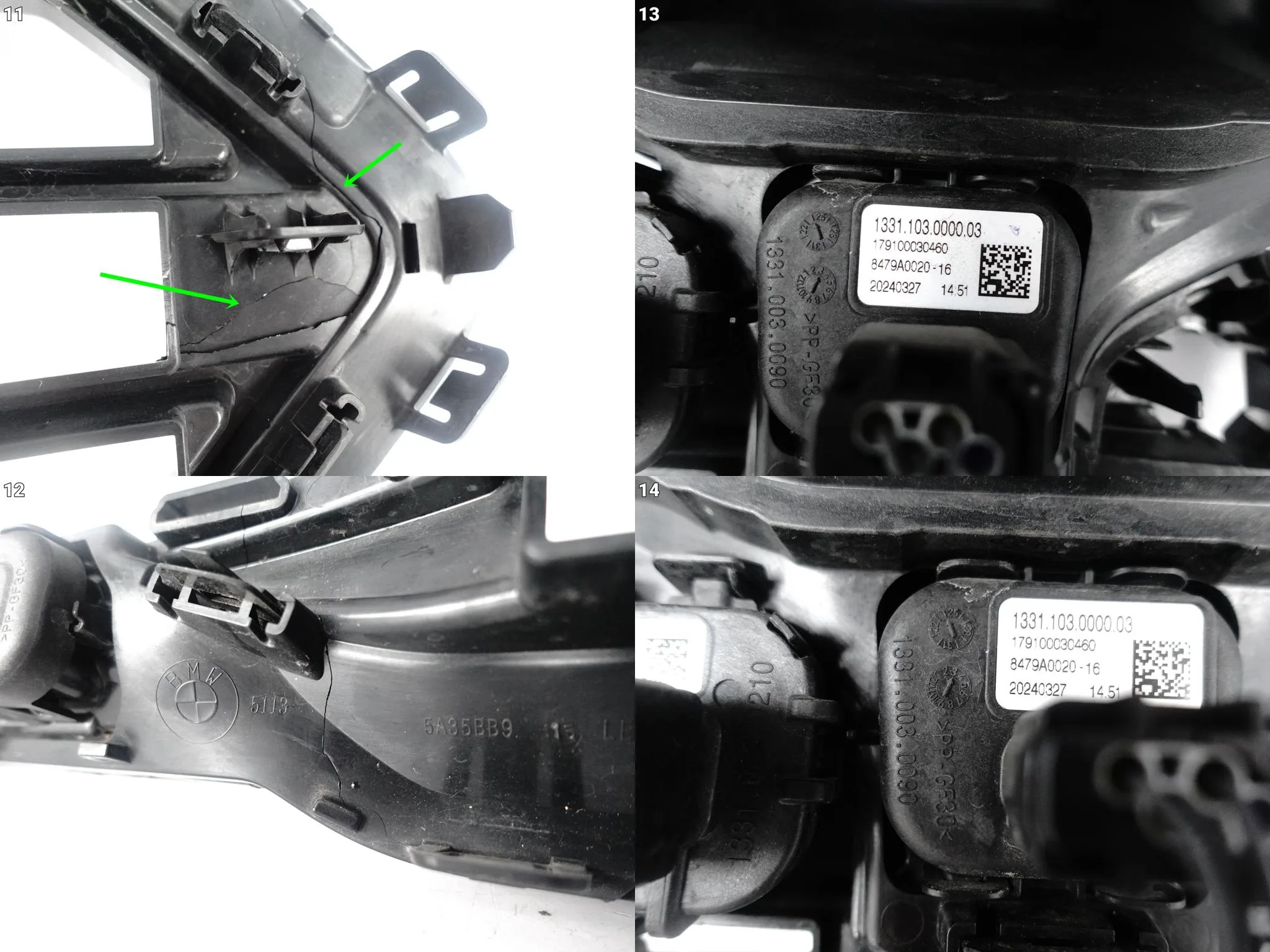BMW X2 M X2M II U10 M35i 23- GRILL ATRAPA KRATKA RAMKA LED W ZDERZAK PRZÓD BMW X2 M X2M II U10 M35i 23- GRILL ATRAPA KRATKA RAMKA LED W ZDERZAK PRZÓD - obrazek 12