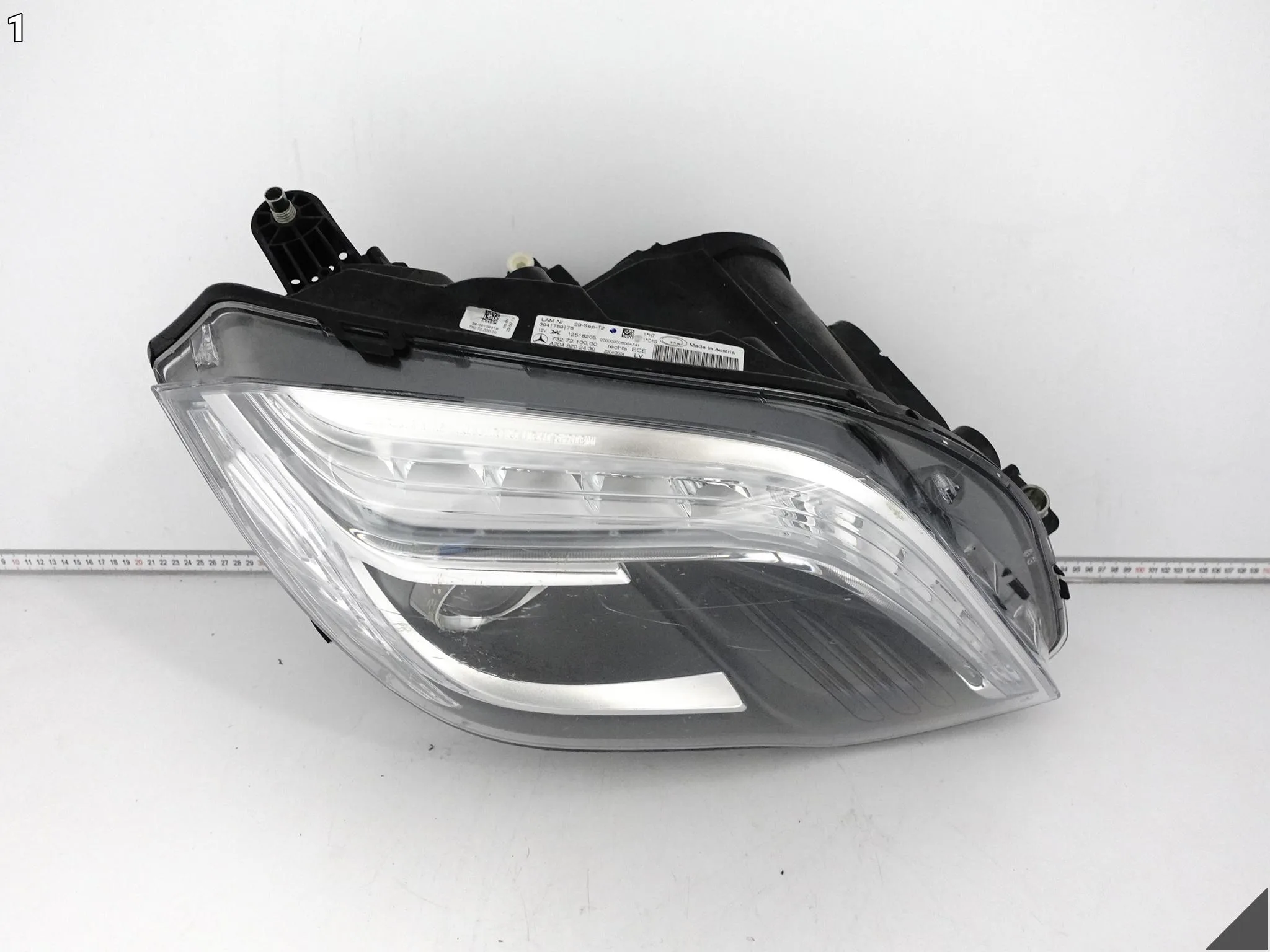 MERCEDES GLK X204 12-15 LIFT MOPF ILS XENON + LED LAMPA PRAWA PRZÓD EUROPA MERCEDES GLK X204 12-15 LIFT MOPF ILS XENON + LED LAMPA PRAWA PRZÓD EUROPA - obrazek 2