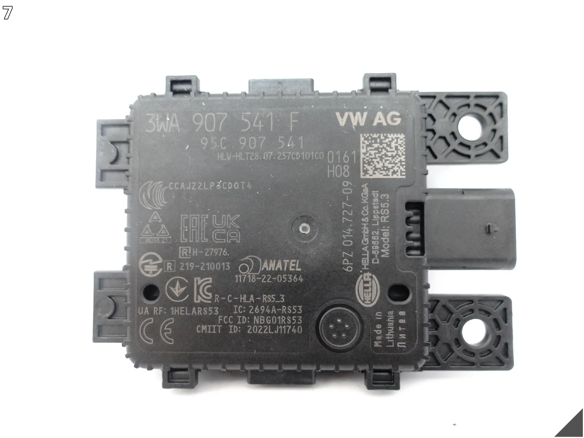 VW TIGUAN CT1 III 571 GOLF VIII SKODA SEAT RADAR CZUJNIK MODUŁ SENSOR ACC VW TIGUAN CT1 III 571 GOLF VIII SKODA SEAT RADAR CZUJNIK MODUŁ SENSOR ACC - obrazek 8