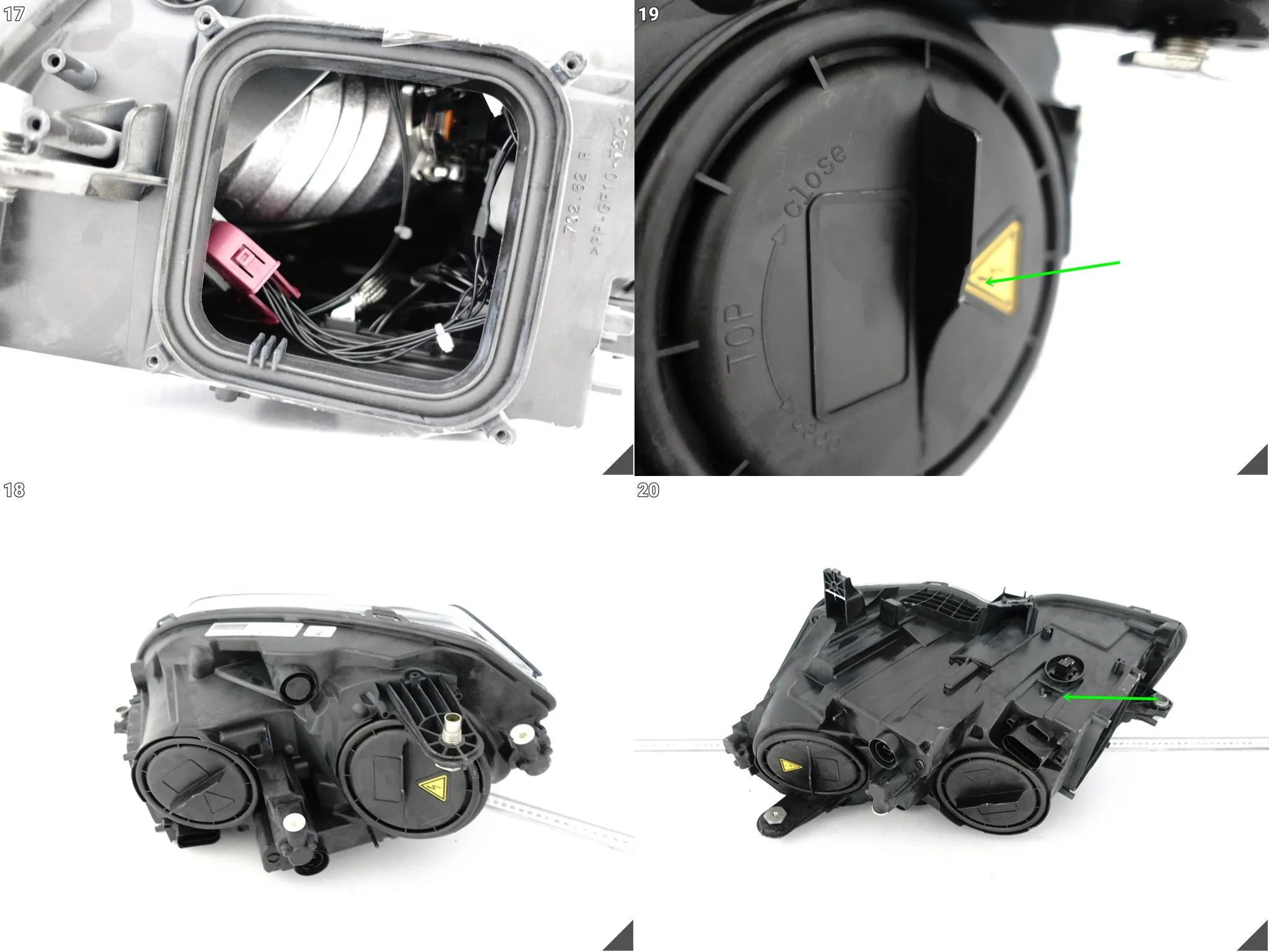 MERCEDES GLK X204 12-15 LIFT MOPF ILS XENON + LED LAMPA PRAWA PRZÓD EUROPA MERCEDES GLK X204 12-15 LIFT MOPF ILS XENON + LED LAMPA PRAWA PRZÓD EUROPA - obrazek 12