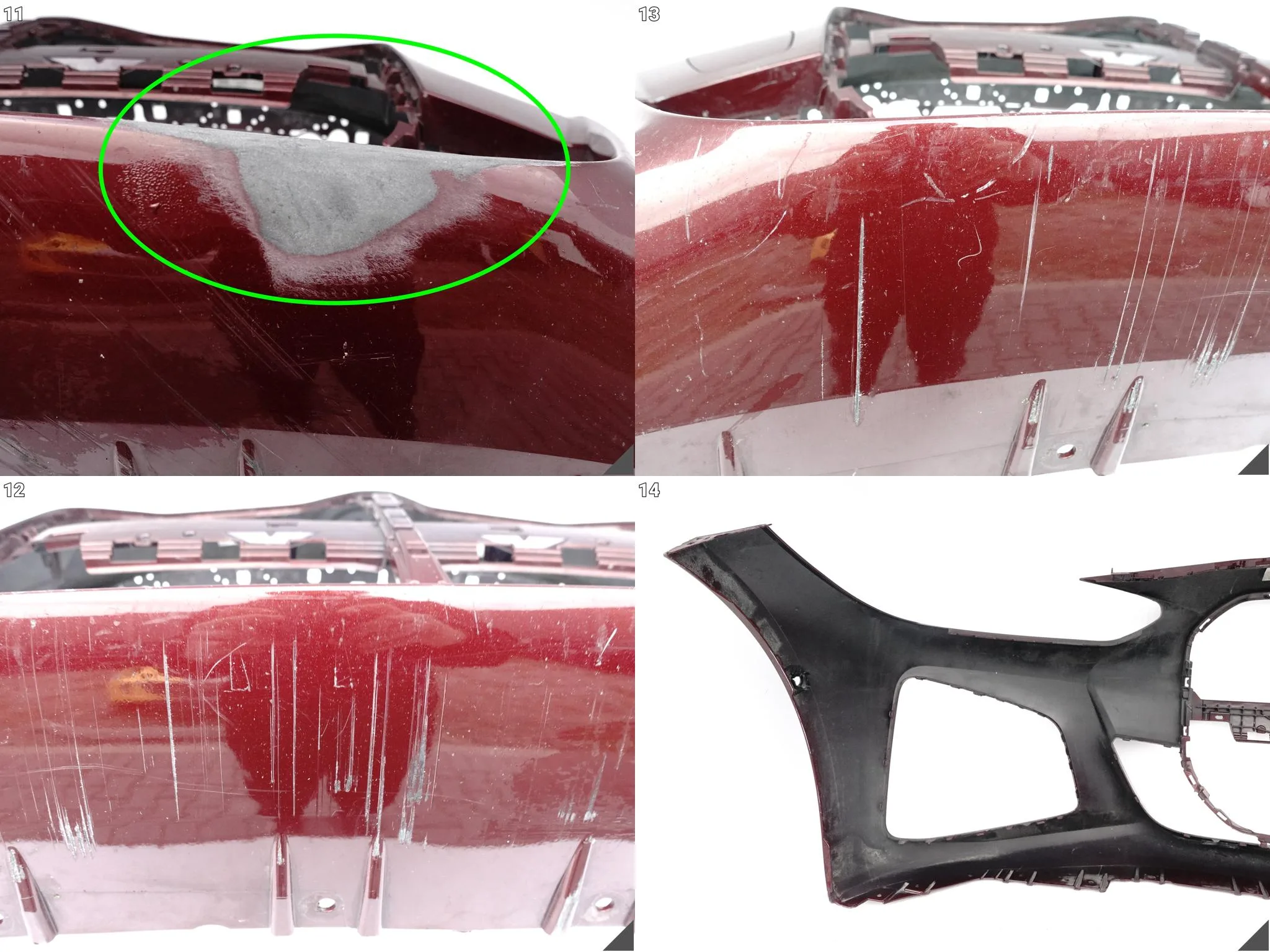 BMW 4 i4 G26 GRAN COUPE MSP ICE M-PAKIET 21- ZDERZAK BUMPER PRZÓD (6xPDC) BMW 4 i4 G26 GRAN COUPE MSP ICE M-PAKIET 21- ZDERZAK BUMPER PRZÓD (6xPDC) - obrazek 12