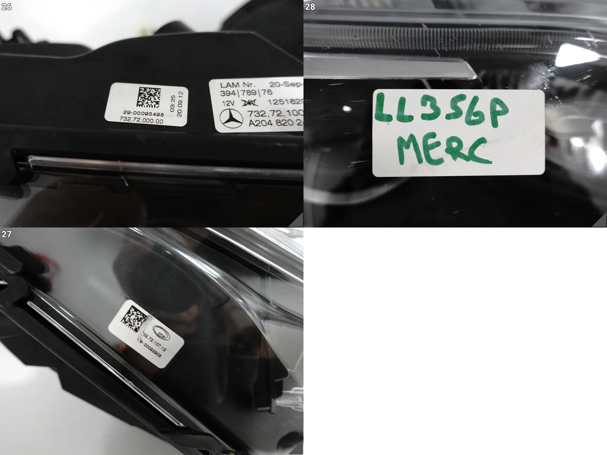 MERCEDES GLK X204 12-15 LIFT MOPF ILS XENON + LED LAMPA PRAWA PRZÓD EUROPA MERCEDES GLK X204 12-15 LIFT MOPF ILS XENON + LED LAMPA PRAWA PRZÓD EUROPA - obrazek 15
