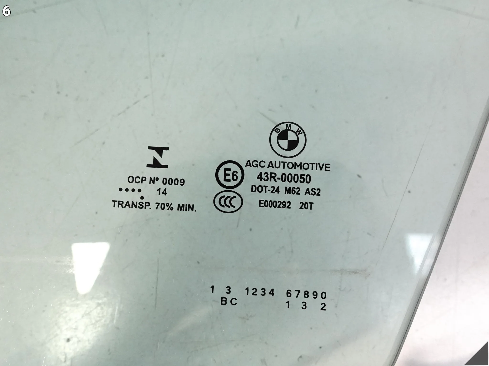 BMW 5 F10 F11 10-17 SZYBA BOCZNA KIEROWCY DRZWI GLASS LEWA PRZÓD 7182109 BMW 5 F10 F11 10-17 SZYBA BOCZNA KIEROWCY DRZWI GLASS LEWA PRZÓD 7182109 - obrazek 7