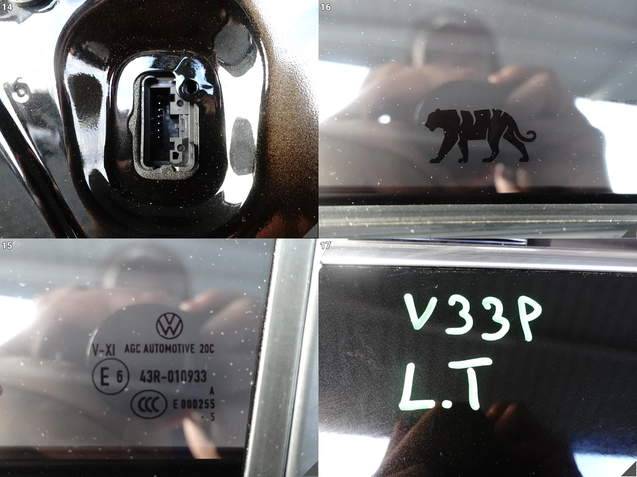 VW TIGUAN CT1 III 571 24- DRZWI LEWE TYŁ SZYBA DEMONTAŻ KOLOR Y9T LY9T VW TIGUAN CT1 III 571 24- DRZWI LEWE TYŁ SZYBA DEMONTAŻ KOLOR Y9T LY9T - obrazek 15