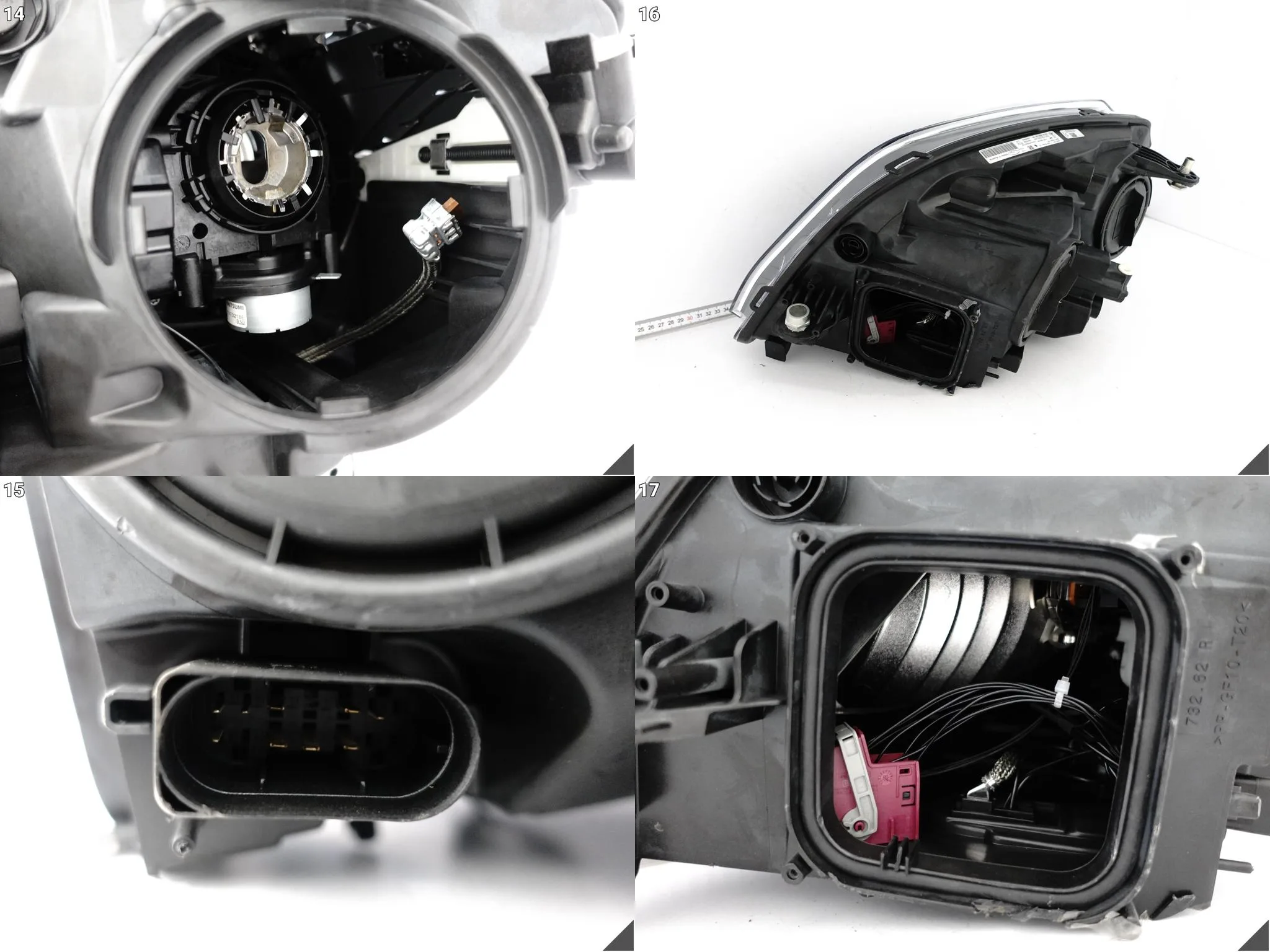 MERCEDES GLK X204 12-15 LIFT MOPF ILS XENON + LED LAMPA PRAWA PRZÓD EUROPA MERCEDES GLK X204 12-15 LIFT MOPF ILS XENON + LED LAMPA PRAWA PRZÓD EUROPA - obrazek 12