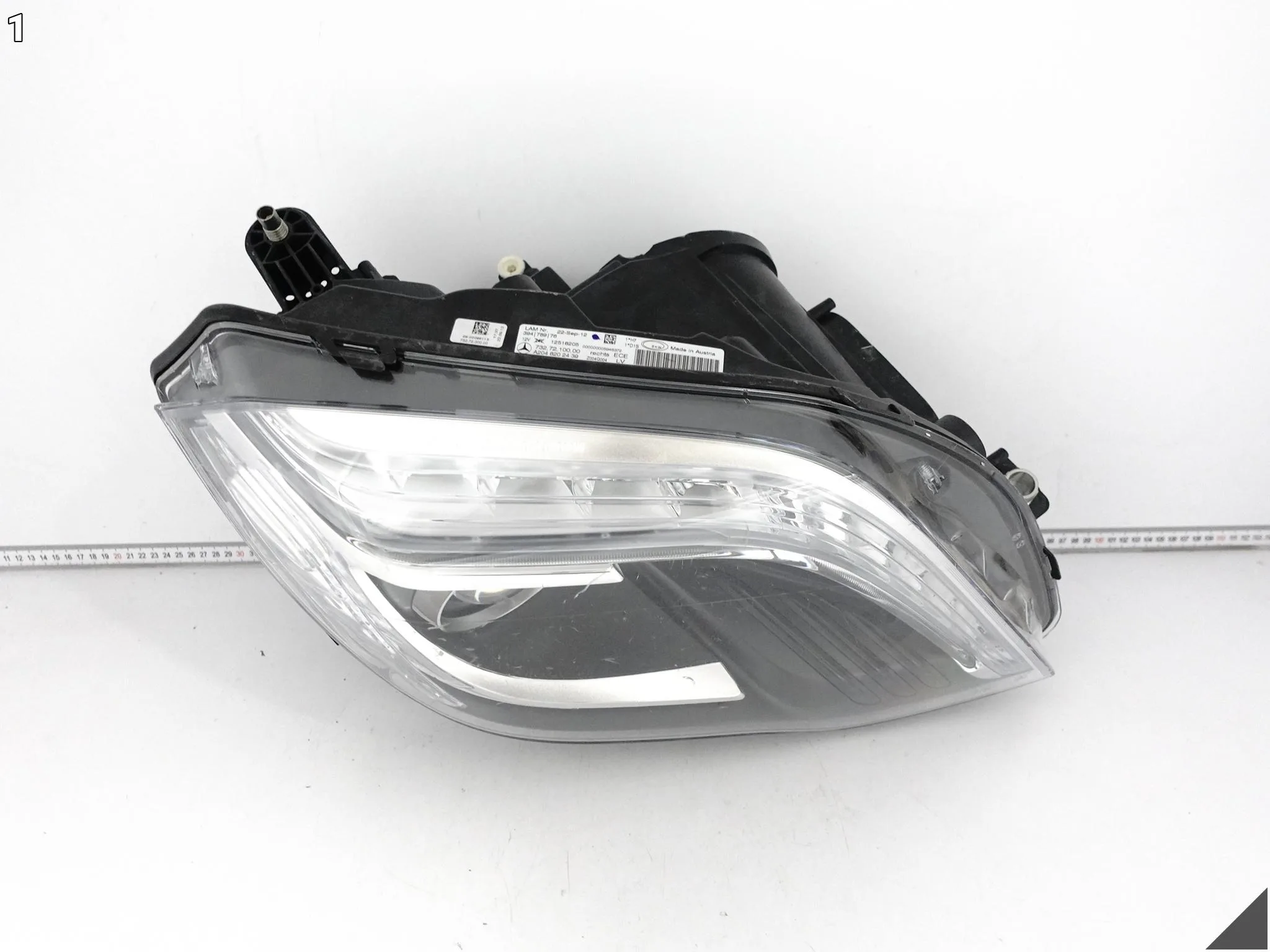 MERCEDES GLK X204 12-15 LIFT MOPF ILS XENON + LED LAMPA PRAWA PRZÓD EUROPA MERCEDES GLK X204 12-15 LIFT MOPF ILS XENON + LED LAMPA PRAWA PRZÓD EUROPA - obrazek 2
