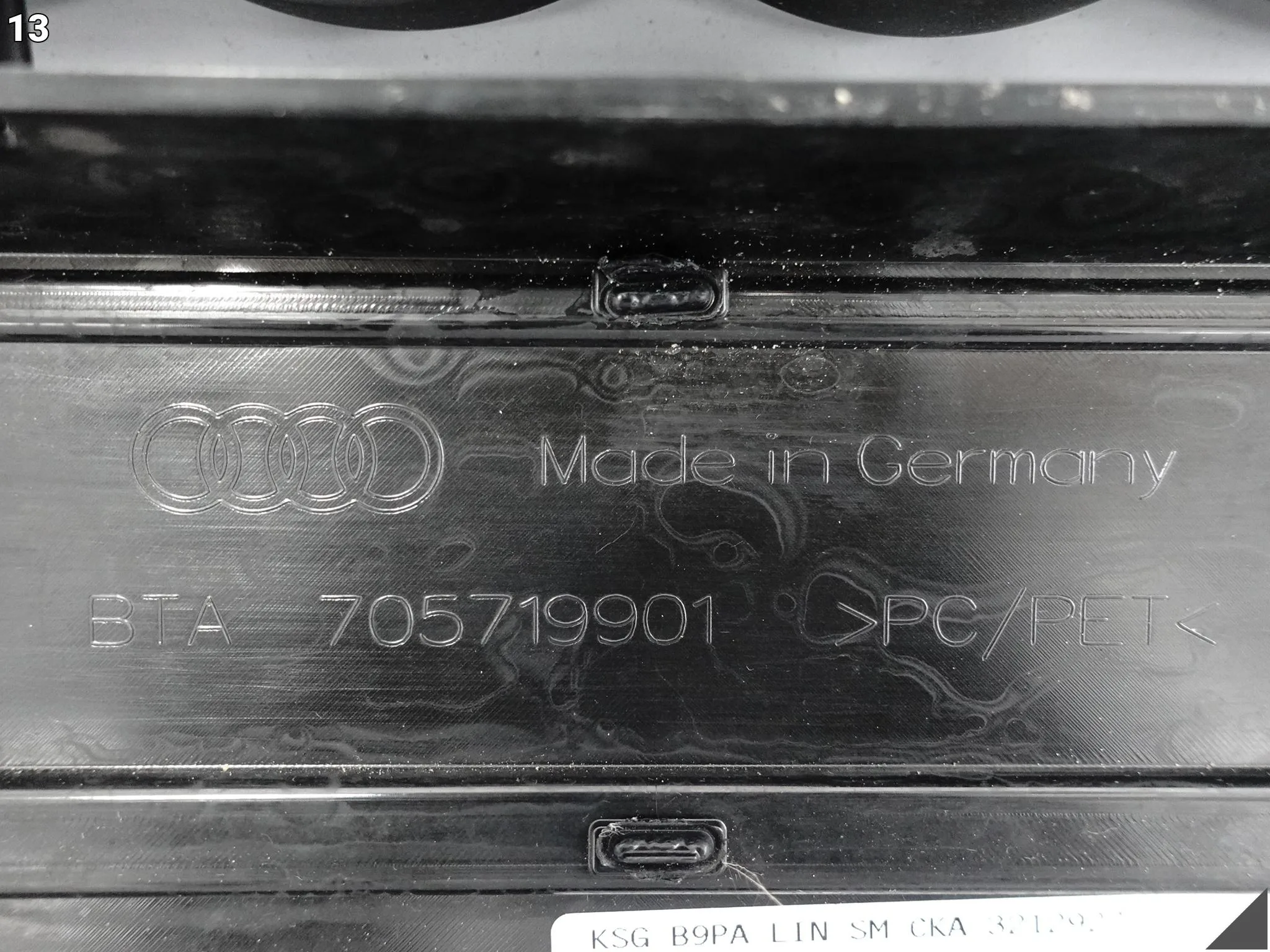 AUDI A4 B9 8W0 LIFT 19-24 ZWYKŁY / BASIS GRILL ATRAPA W ZDERZAK PRZÓD PDC AUDI A4 B9 8W0 LIFT 19-24 ZWYKŁY / BASIS GRILL ATRAPA W ZDERZAK PRZÓD PDC - obrazek 14