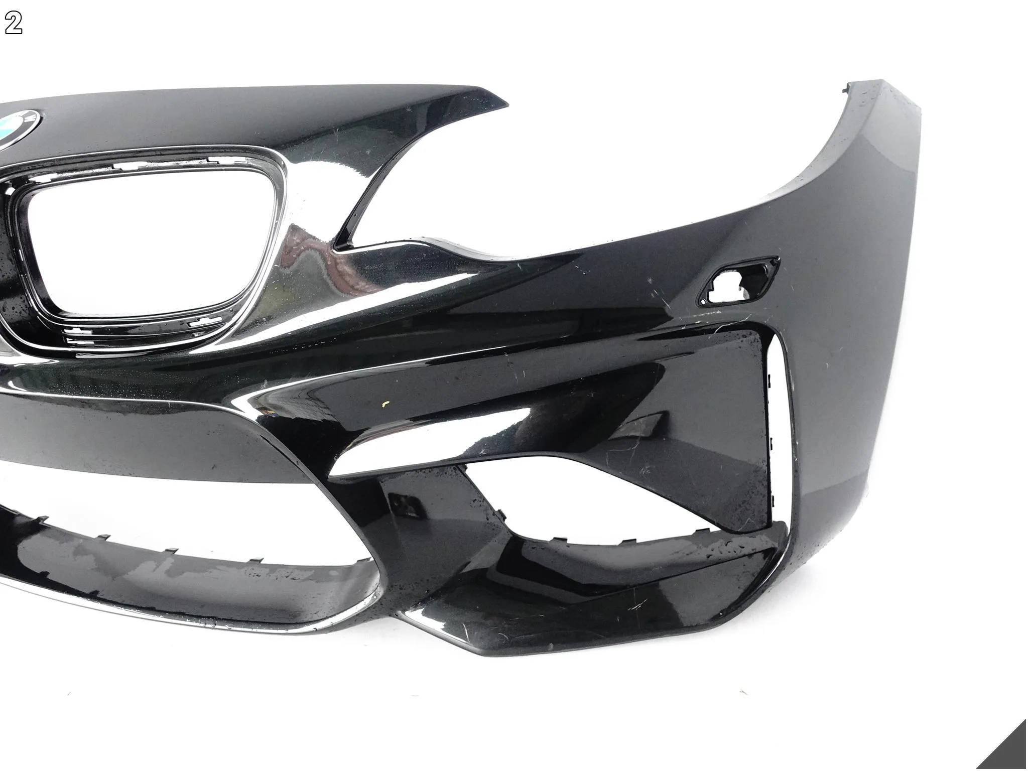 BMW M2 F87 M-POWER 15-21 ZDERZAK BUMPER PRZÓD (SPRYSKI) + ZAŚLEPKA BMW M2 F87 M-POWER 15-21 ZDERZAK BUMPER PRZÓD (SPRYSKI) + ZAŚLEPKA - obrazek 3