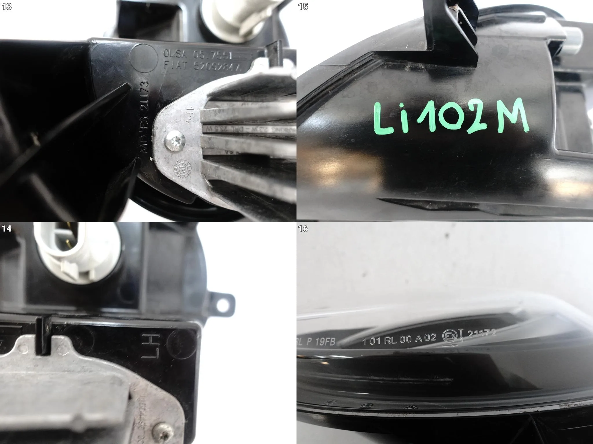 FIAT 500X 18-24 LIFT LAMPA LED DRL HALOGEN LEWY W ZDERZAK PRZÓD FIAT 500X 18-24 LIFT LAMPA LED DRL HALOGEN LEWY W ZDERZAK PRZÓD - obrazek 14