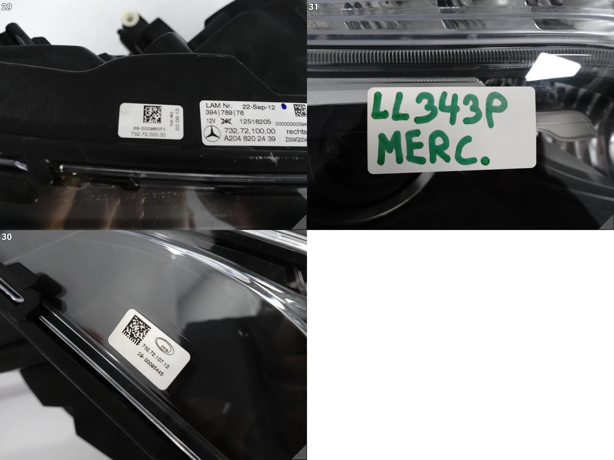 MERCEDES GLK X204 12-15 LIFT MOPF ILS XENON + LED LAMPA PRAWA PRZÓD EUROPA MERCEDES GLK X204 12-15 LIFT MOPF ILS XENON + LED LAMPA PRAWA PRZÓD EUROPA - obrazek 15