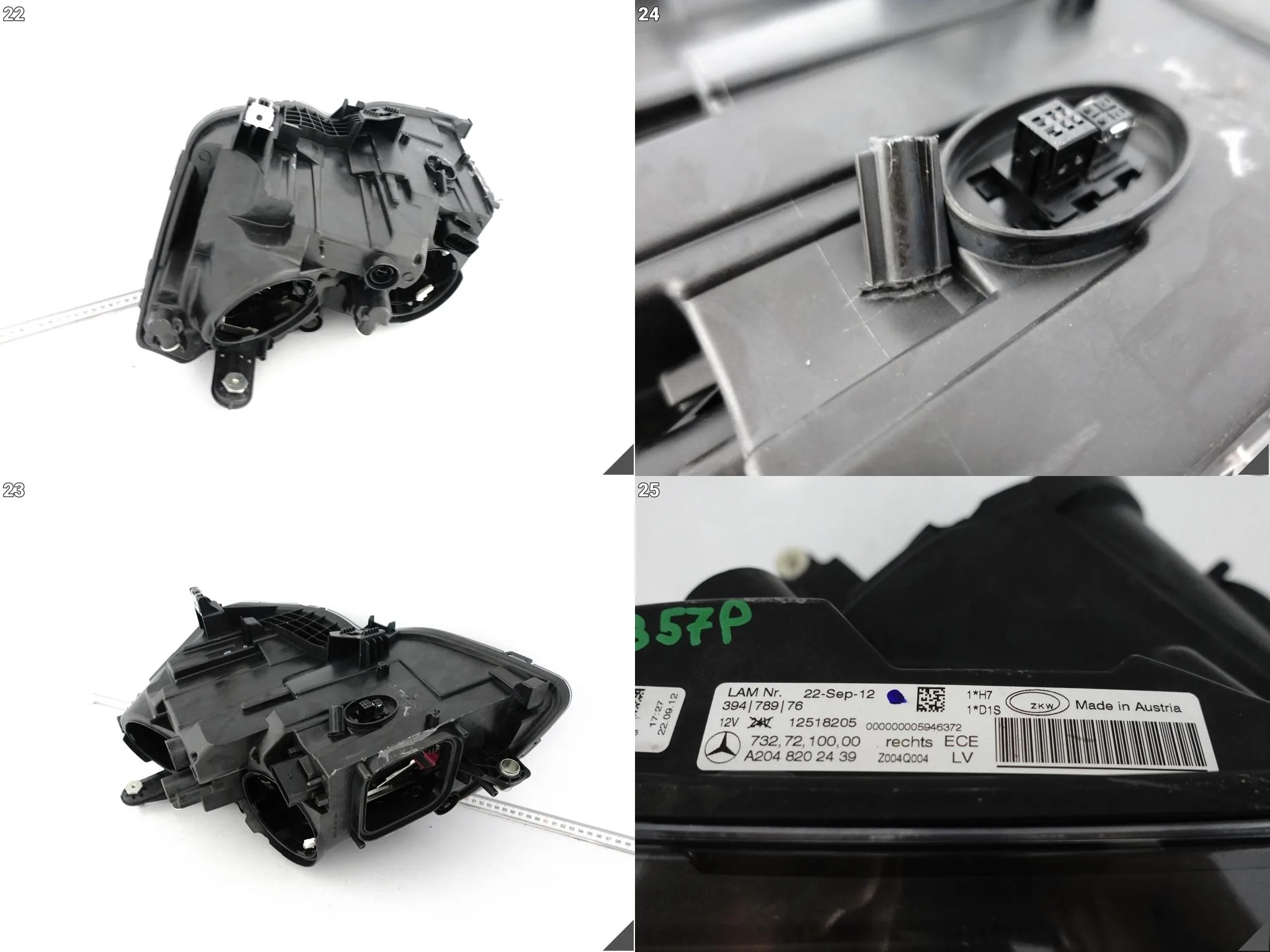 MERCEDES GLK X204 12-15 LIFT MOPF ILS XENON + LED LAMPA PRAWA PRZÓD EUROPA MERCEDES GLK X204 12-15 LIFT MOPF ILS XENON + LED LAMPA PRAWA PRZÓD EUROPA - obrazek 14