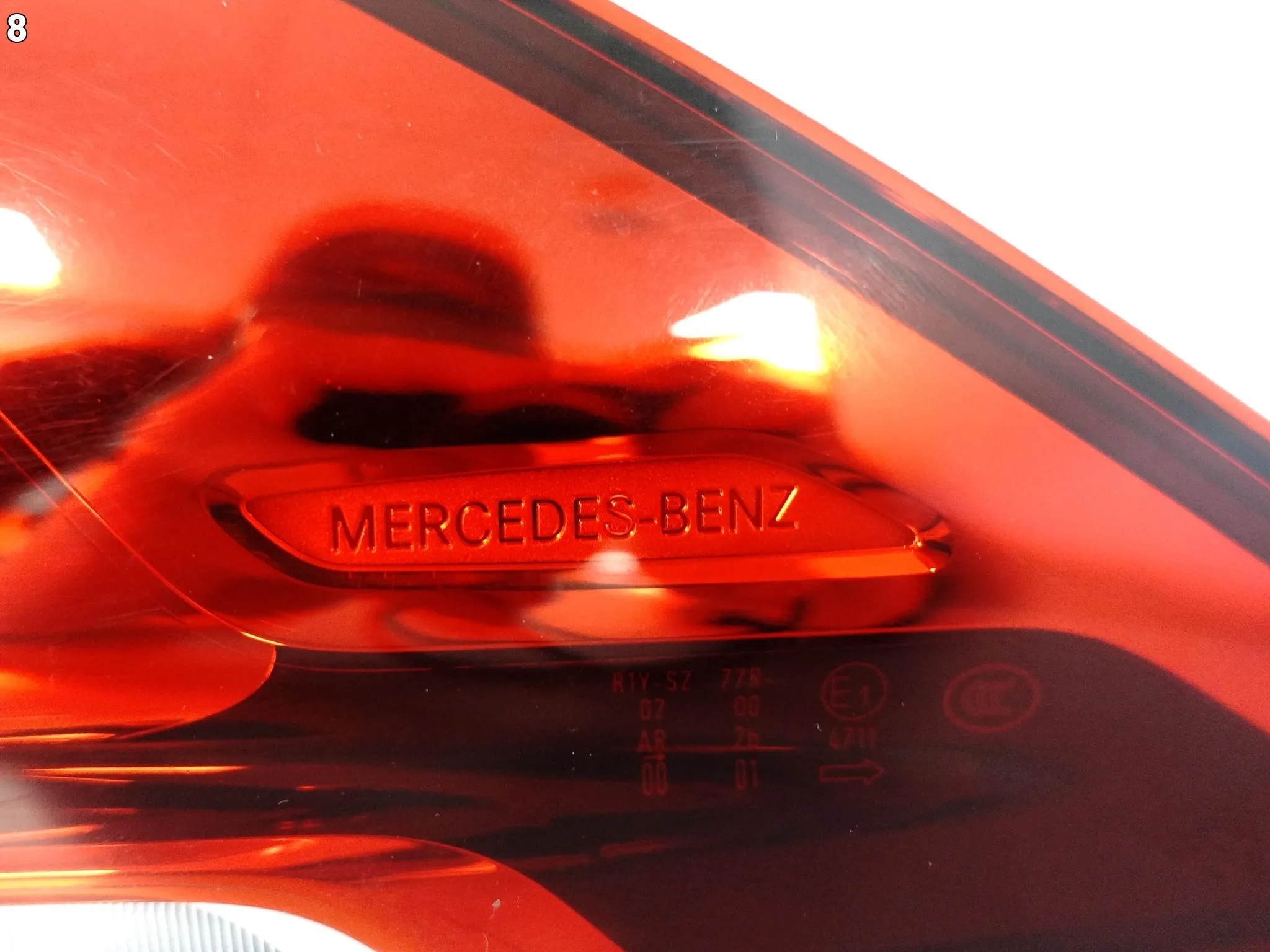 MERCEDES GLE W167 19-23 LAMPA LED PRAWA W BŁOTNIK TYŁ EUROPA MERCEDES GLE W167 19-23 LAMPA LED PRAWA W BŁOTNIK TYŁ EUROPA - obrazek 9