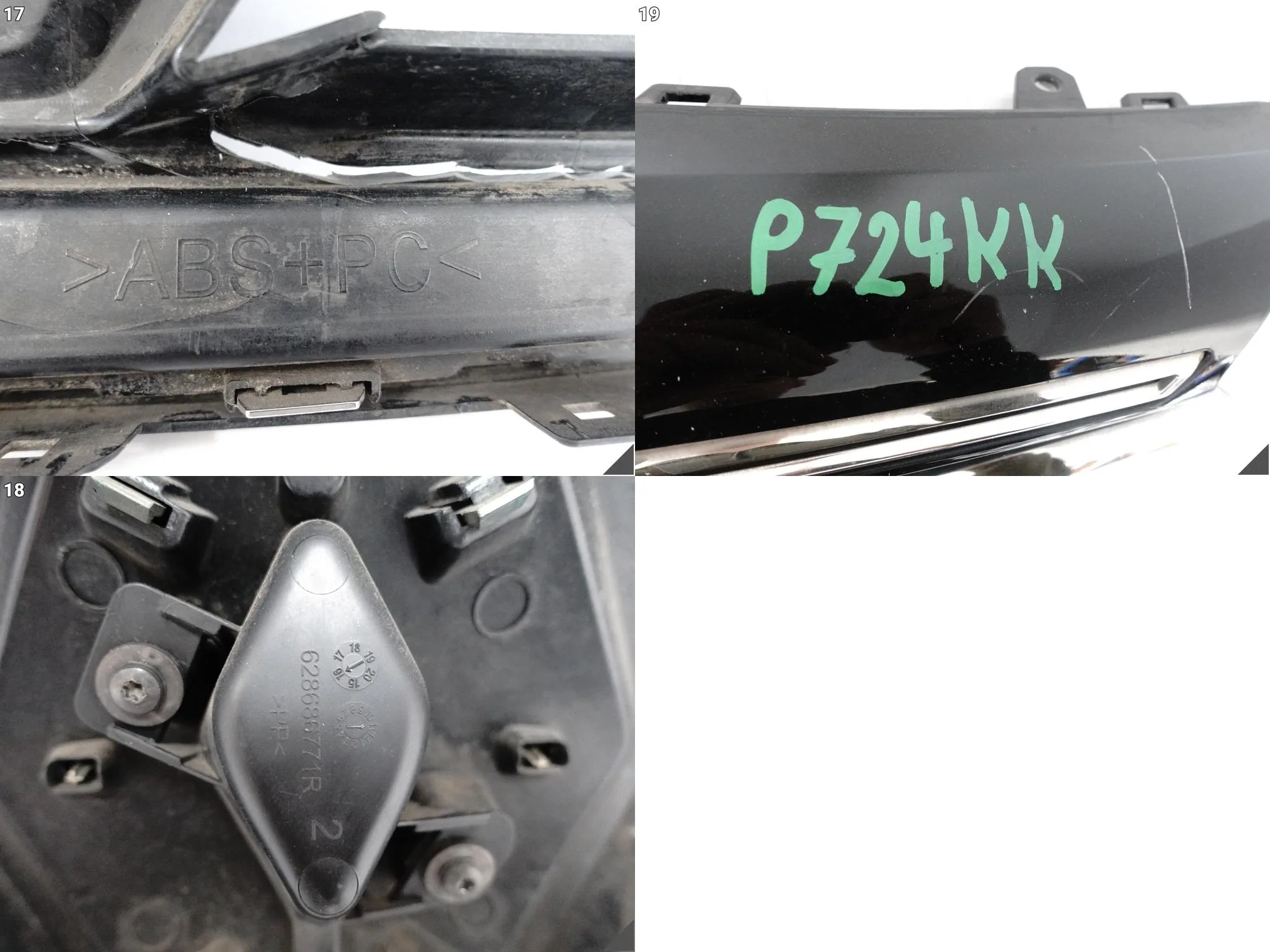 RENAULT MEGANE IV 4 16-20 ATRAPA GRILL W ZDERZAK PRZÓD 622562805R RENAULT MEGANE IV 4 16-20 ATRAPA GRILL W ZDERZAK PRZÓD 622562805R - obrazek 15