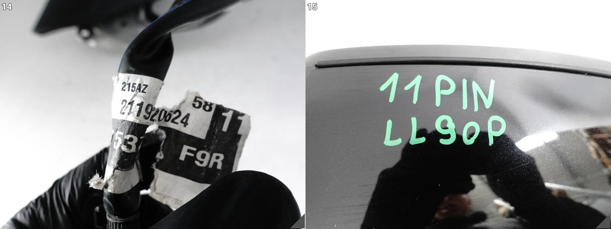 SKODA ENYAQ iV 5LB 20- LUSTERKO STELAŻ KIERUNKOWSKAZ OBUDOWA LEWE 11 PIN EU SKODA ENYAQ iV 5LB 20- LUSTERKO STELAŻ KIERUNKOWSKAZ OBUDOWA LEWE 11 PIN EU - obrazek 15