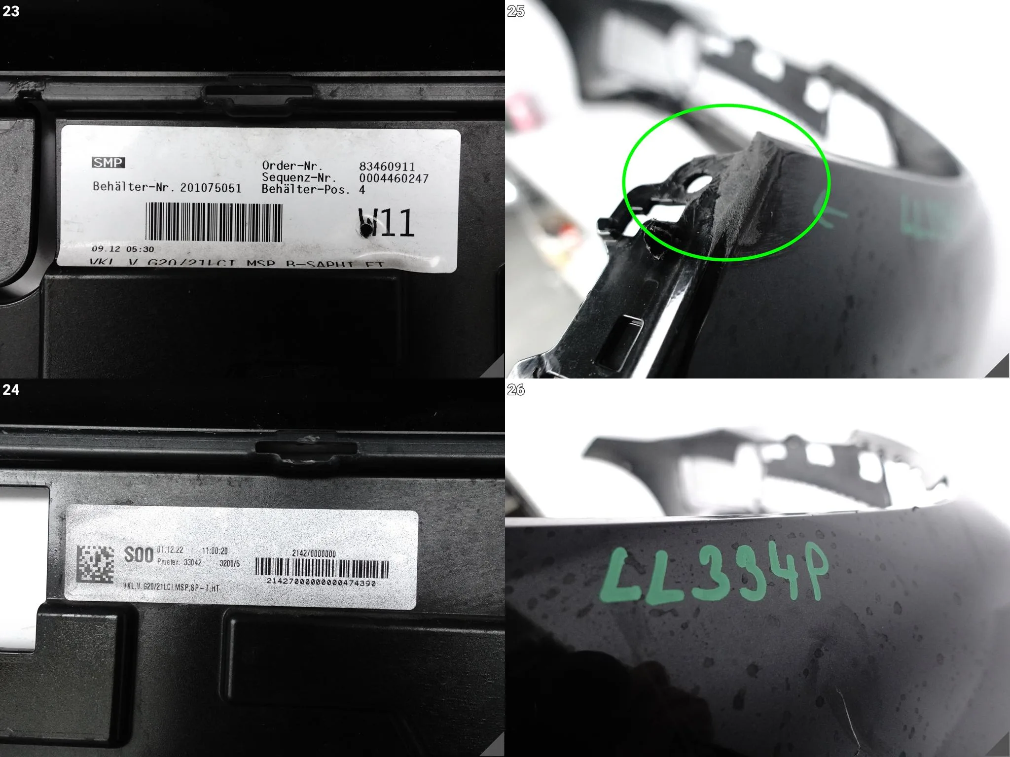 BMW 3 G20 G21 ALPINA B3 LCI LIFT M-PAKIET MSP 22- ZDERZAK SPOILER PRZÓD BMW 3 G20 G21 ALPINA B3 LCI LIFT M-PAKIET MSP 22- ZDERZAK SPOILER PRZÓD - obrazek 15