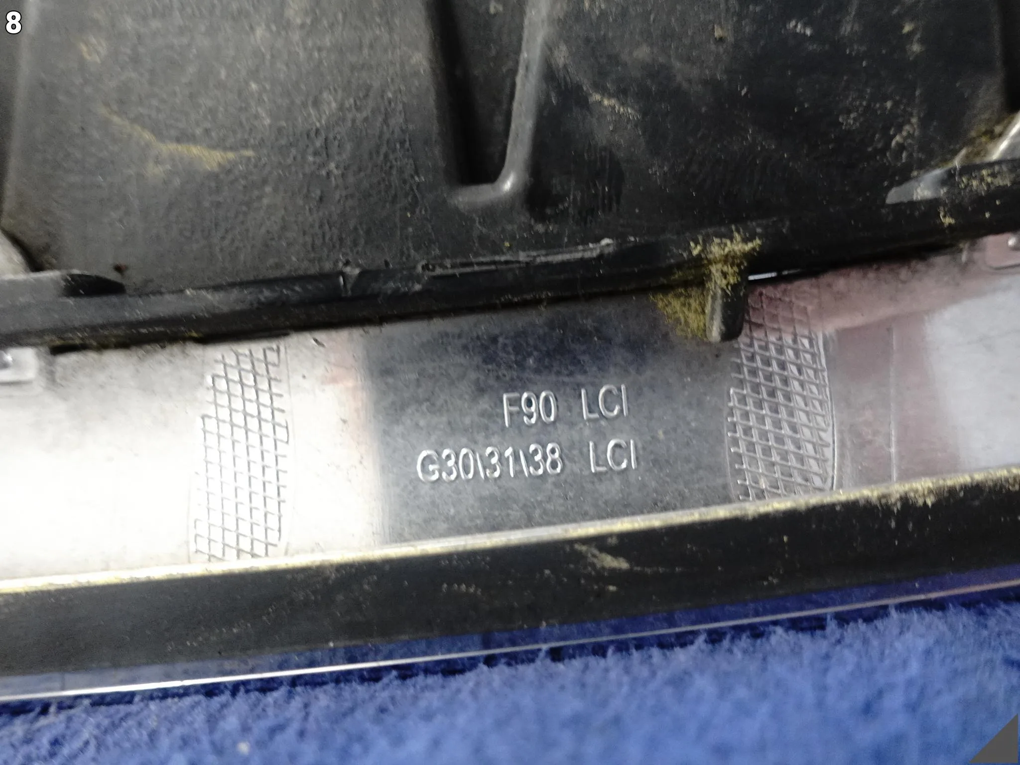 BMW 5 G30 G31 LCI LIFT 20-24 GRILL ATRAPA NERKI W ZDERZAK PRZÓD BMW 5 G30 G31 LCI LIFT 20-24 GRILL ATRAPA NERKI W ZDERZAK PRZÓD - obrazek 9