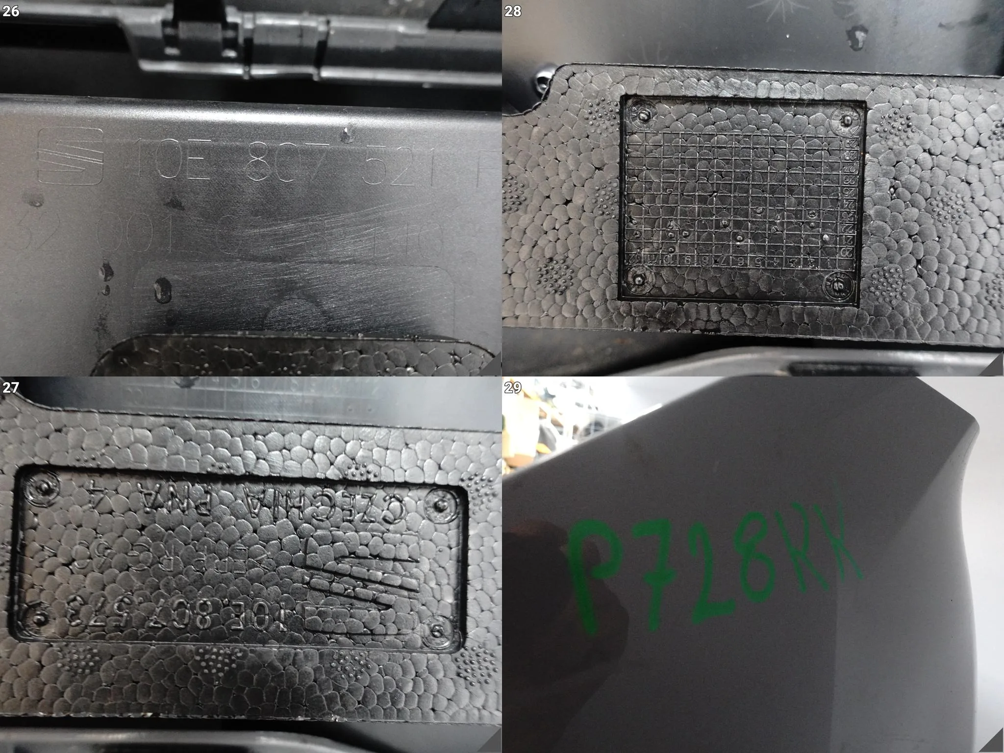 CUPRA BORN 10E 21- ZDERZAKA BUMPER + DOKŁADKA + LISTWA ABSORBER TYŁ (4xPDC) CUPRA BORN 10E 21- ZDERZAKA BUMPER + DOKŁADKA + LISTWA ABSORBER TYŁ (4xPDC) - obrazek 15