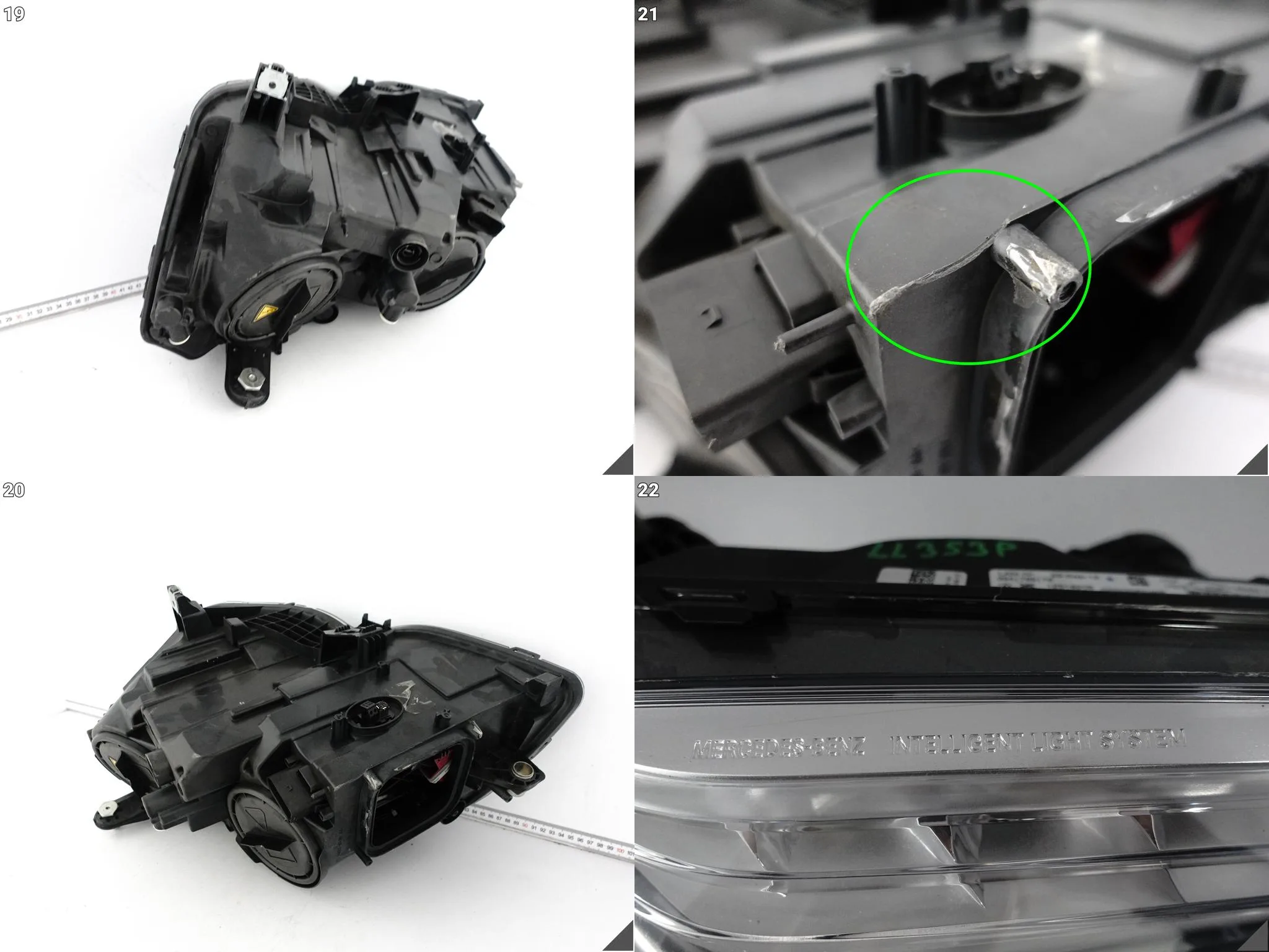 MERCEDES GLK X204 12-15 LIFT MOPF ILS XENON + LED LAMPA PRAWA PRZÓD EUROPA MERCEDES GLK X204 12-15 LIFT MOPF ILS XENON + LED LAMPA PRAWA PRZÓD EUROPA - obrazek 14