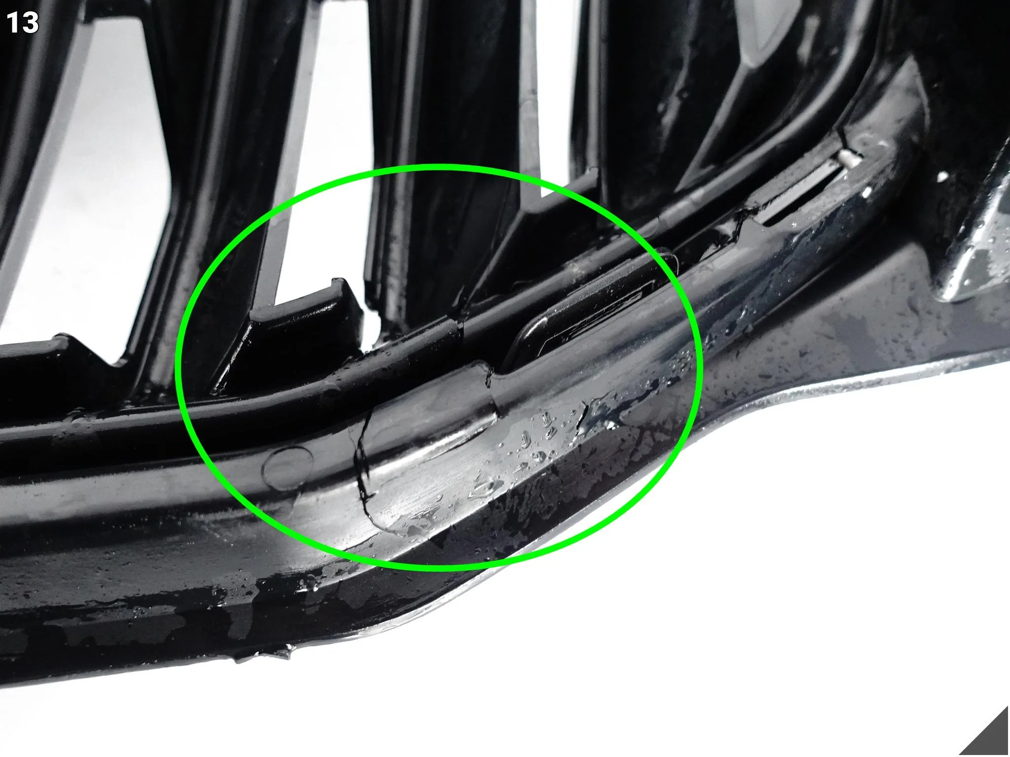 SKODA OCTAVIA 3 III RS VRS 5E0 12-16 ZDERZAK GRILL ATRAPA RAMKA PRZÓD SKODA OCTAVIA 3 III RS VRS 5E0 12-16 ZDERZAK GRILL ATRAPA RAMKA PRZÓD - obrazek 14