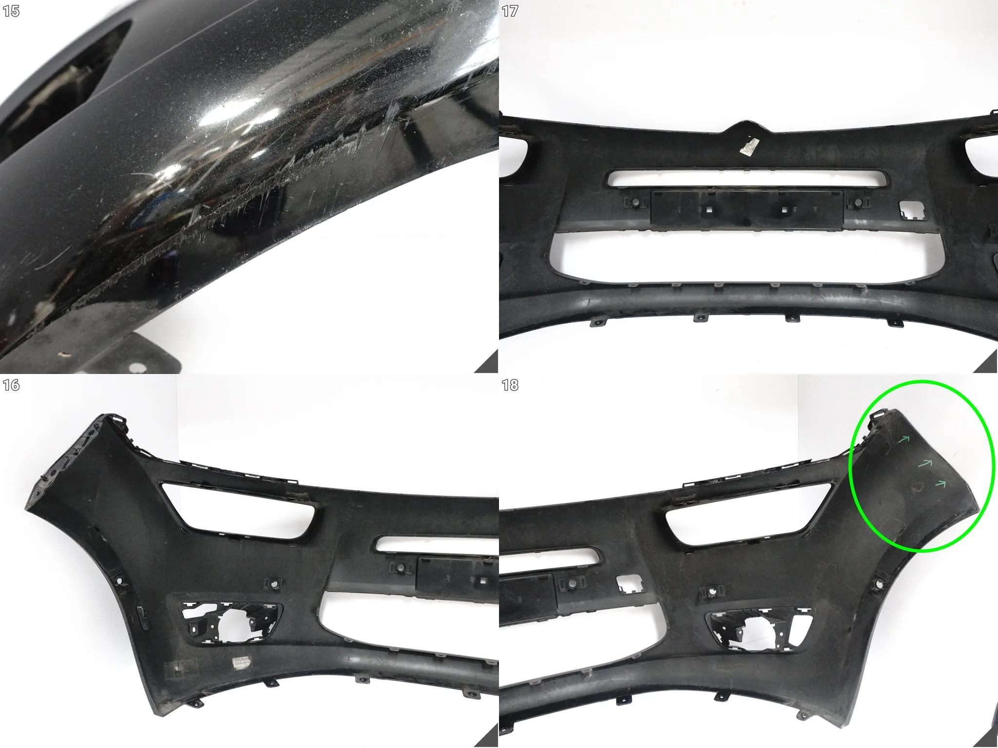 CITROEN C4 GRAND PICASSO II 2 13-16 ZDERZAK BUMPER PRZÓD (6xPDC) AA36414165 CITROEN C4 GRAND PICASSO II 2 13-16 ZDERZAK BUMPER PRZÓD (6xPDC) AA36414165 - obrazek 13