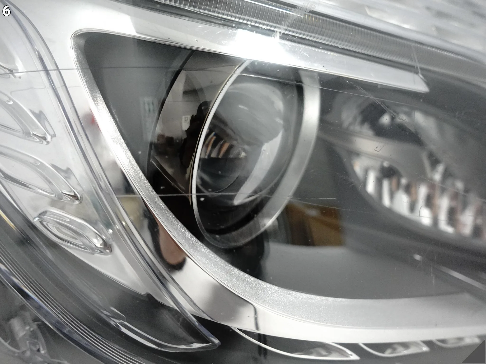 MERCEDES GLK X204 12-15 LIFT MOPF ILS XENON + LED LAMPA PRAWA PRZÓD EUROPA MERCEDES GLK X204 12-15 LIFT MOPF ILS XENON + LED LAMPA PRAWA PRZÓD EUROPA - obrazek 7