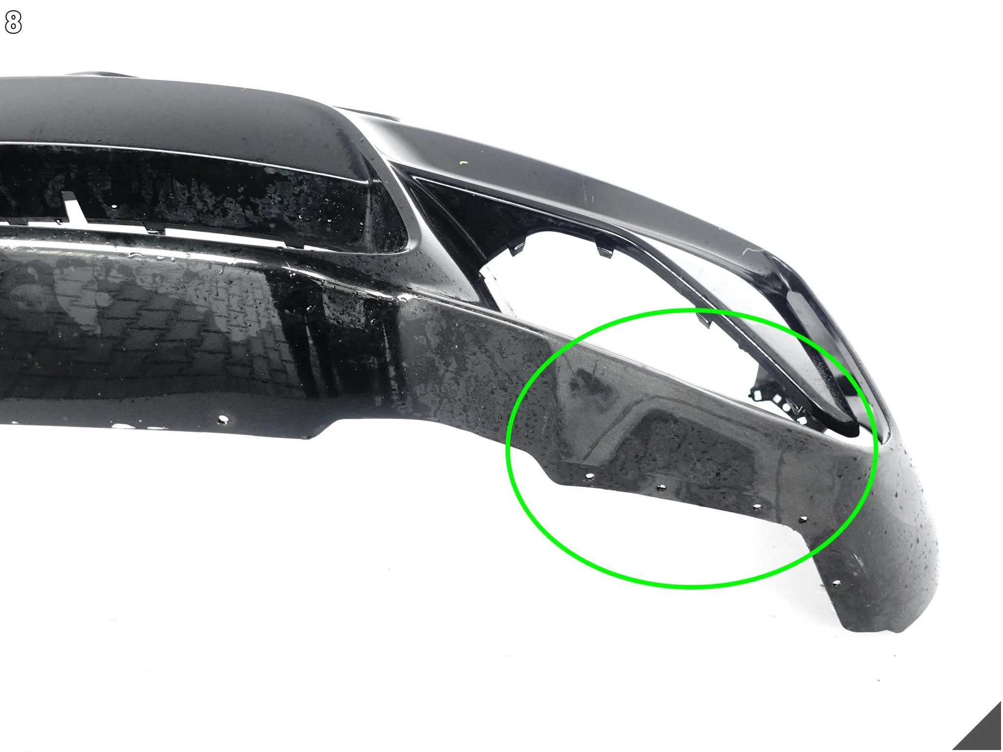BMW M2 F87 M-POWER 15-21 ZDERZAK BUMPER PRZÓD (SPRYSKI) + ZAŚLEPKA BMW M2 F87 M-POWER 15-21 ZDERZAK BUMPER PRZÓD (SPRYSKI) + ZAŚLEPKA - obrazek 9