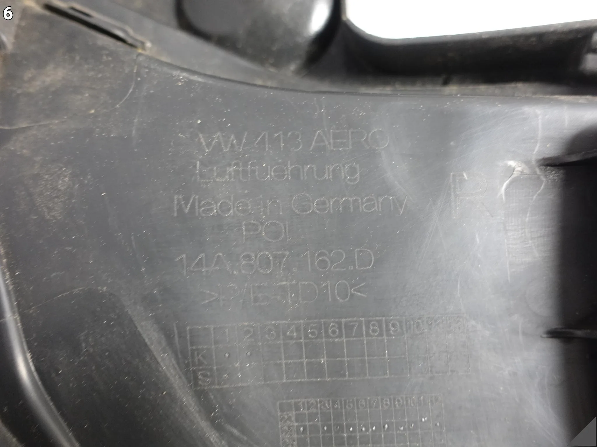 VW ID7 ID.7 14A 23- ŚLIZG MOCOWANIE WSPORNIK W ZDERZAK PRZÓD PRAWY VW ID7 ID.7 14A 23- ŚLIZG MOCOWANIE WSPORNIK W ZDERZAK PRZÓD PRAWY - obrazek 7