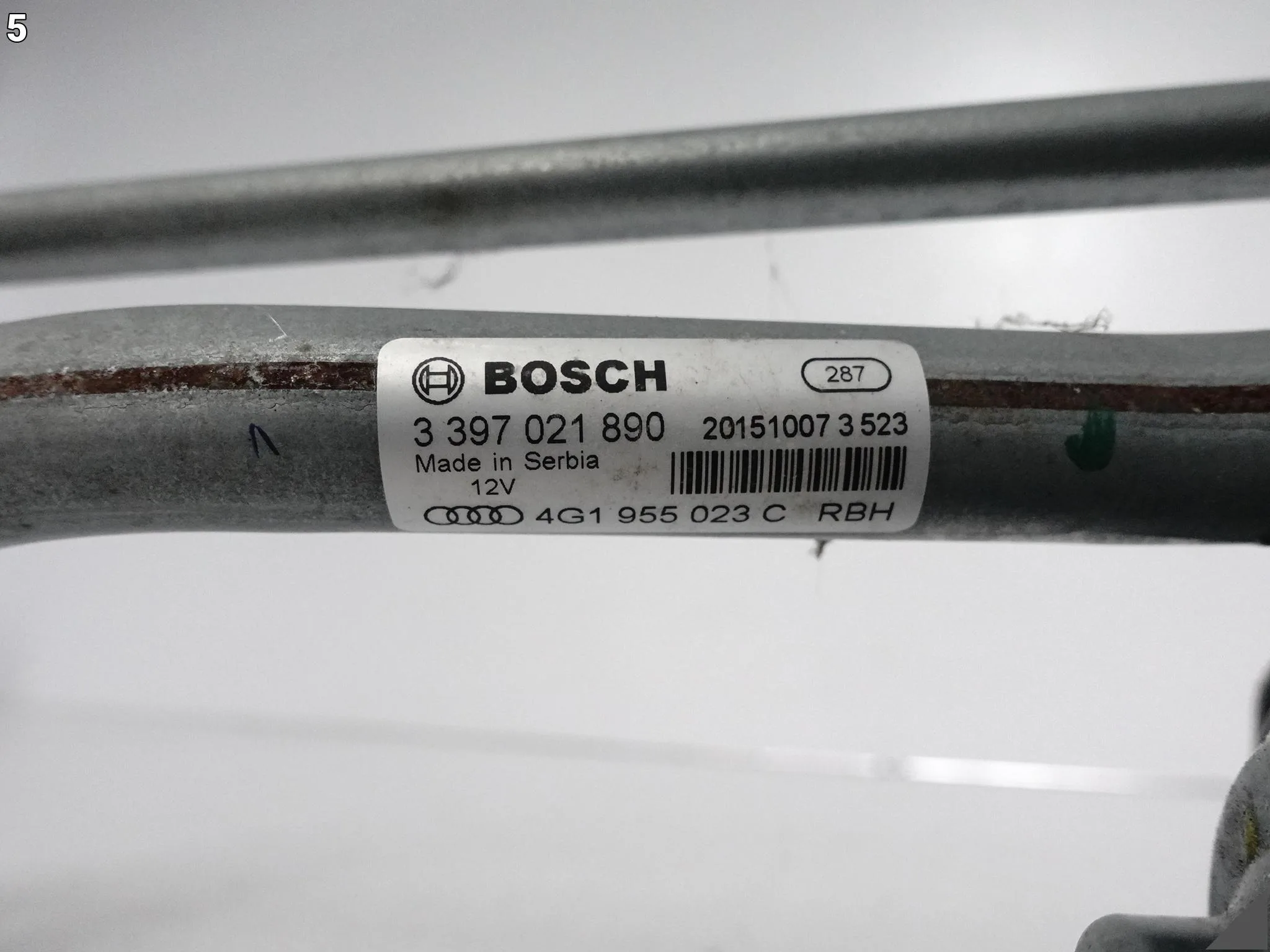 AUDI A7 S7 RS7 4G8 A6 S6 RS6 4G0 C7 10-18 MECHANIZM WYCIERACZEK PRZEDNICH AUDI A7 S7 RS7 4G8 A6 S6 RS6 4G0 C7 10-18 MECHANIZM WYCIERACZEK PRZEDNICH - obrazek 6