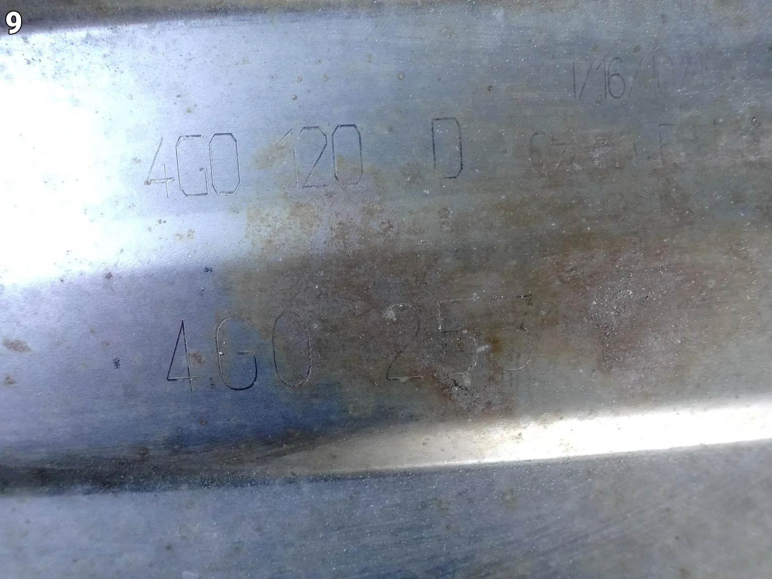 AUDI A7 4G8 A6 4G0 C7 10-18 WYDECH TŁUMIK UKŁAD WYDECHOWY LEWY TYŁ 3.0 TDI AUDI A7 4G8 A6 4G0 C7 10-18 WYDECH TŁUMIK UKŁAD WYDECHOWY LEWY TYŁ 3.0 TDI - obrazek 10