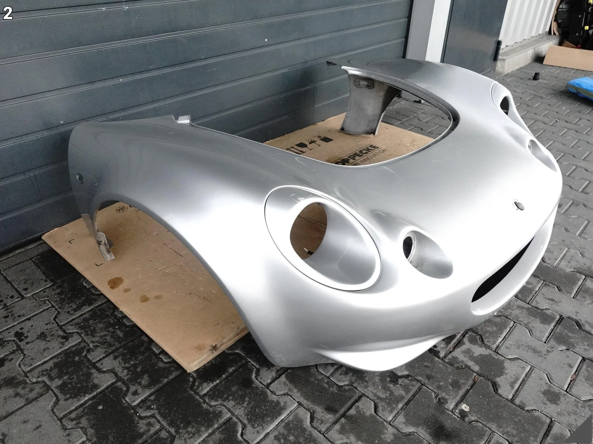 LOTUS ELISE K16 S1 96-00 MASKA ZDERZAK BUMPER FRONTCLAM CALMSHELL PRZÓD LOTUS ELISE K16 S1 96-00 MASKA ZDERZAK BUMPER FRONTCLAM CALMSHELL PRZÓD - obrazek 3