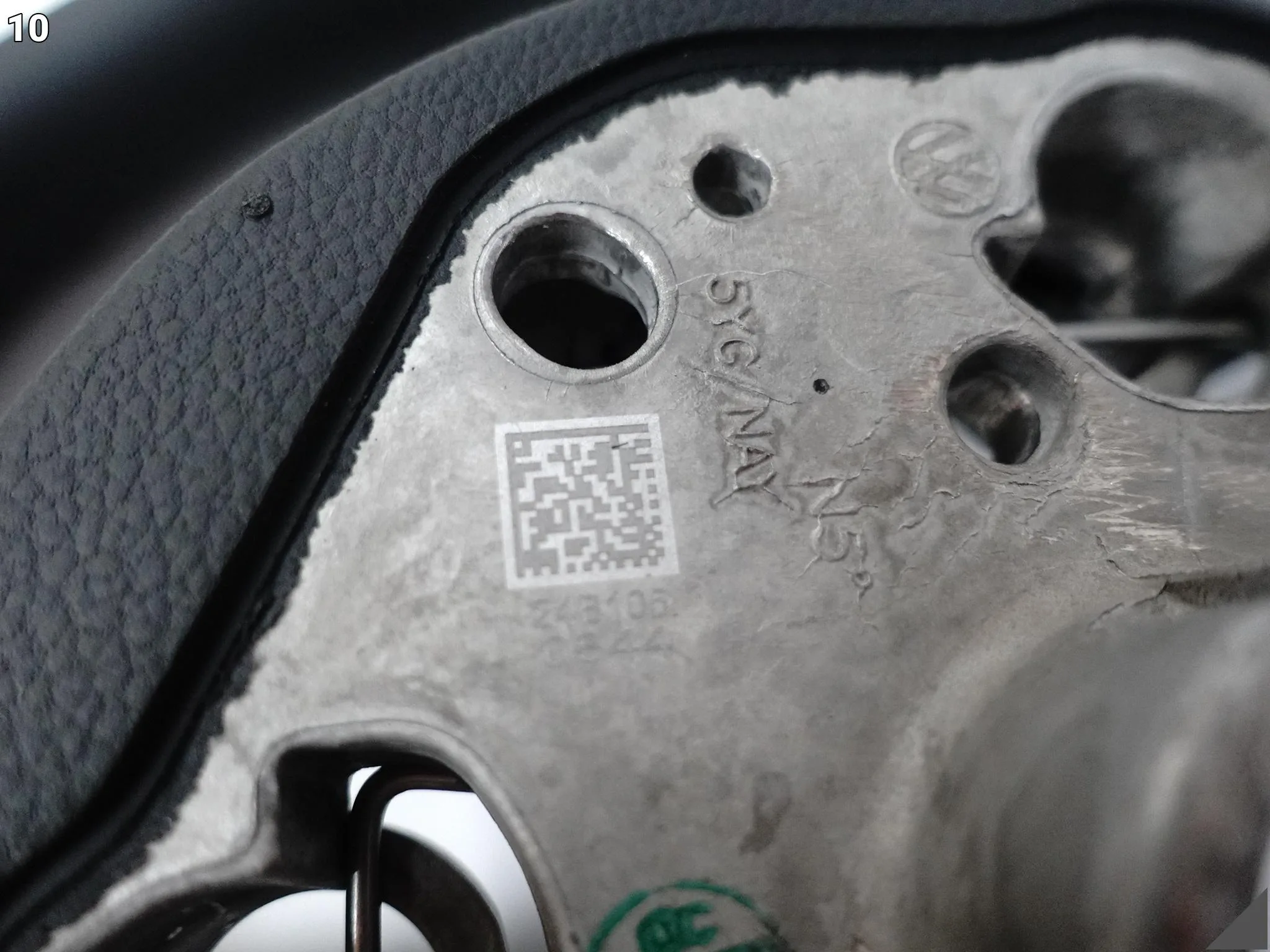 VW TIGUAN CT1 III 571 24- KIEROWNICA WIELOFUNKCYJNA SKÓRA ŁOPATKI VDH VW TIGUAN CT1 III 571 24- KIEROWNICA WIELOFUNKCYJNA SKÓRA ŁOPATKI VDH - obrazek 11