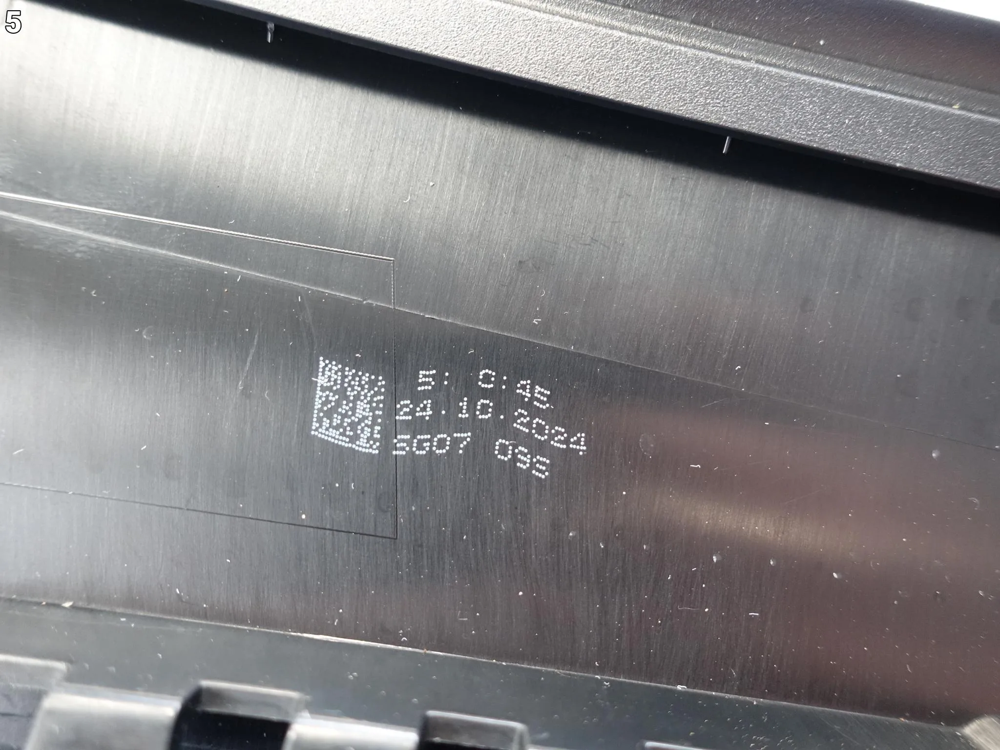 AUDI A6 S6 E-TRON AVANT 85F 24- OSŁONA SŁUPKA LISTWA NAKŁADKA DRZWI TYŁ R AUDI A6 S6 E-TRON AVANT 85F 24- OSŁONA SŁUPKA LISTWA NAKŁADKA DRZWI TYŁ R - obrazek 6